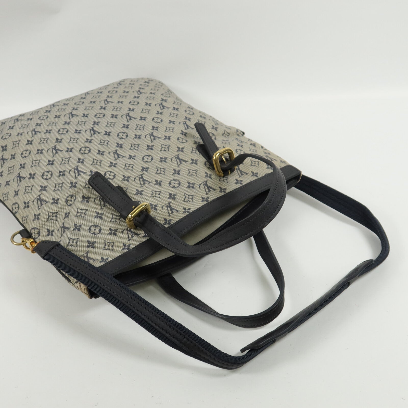 LOUIS VUITTON Mini Lin Mini Francoise手挽袋