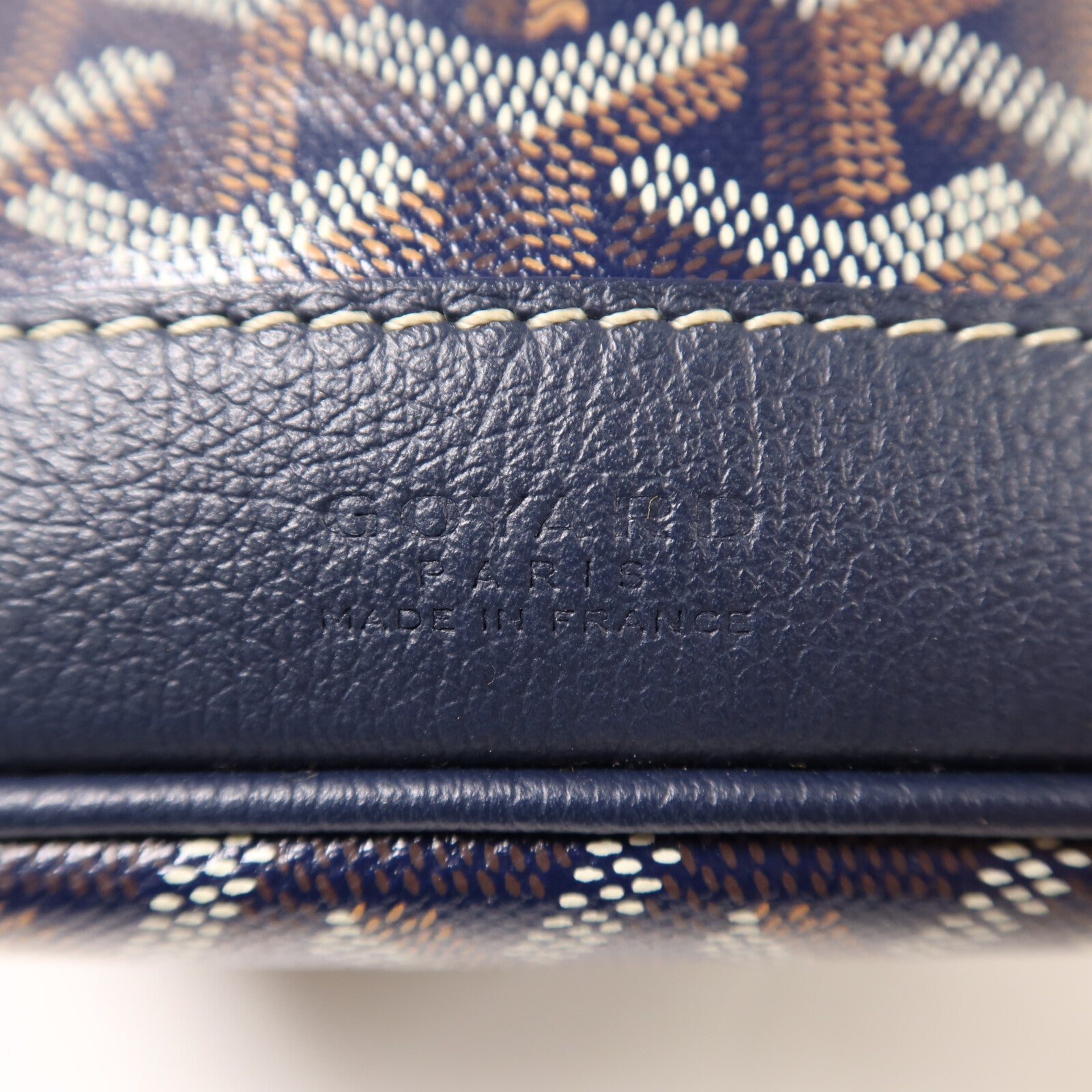 GOYARD 塗層帆布Petit Flot Bucket Bag銀扣肩背袋