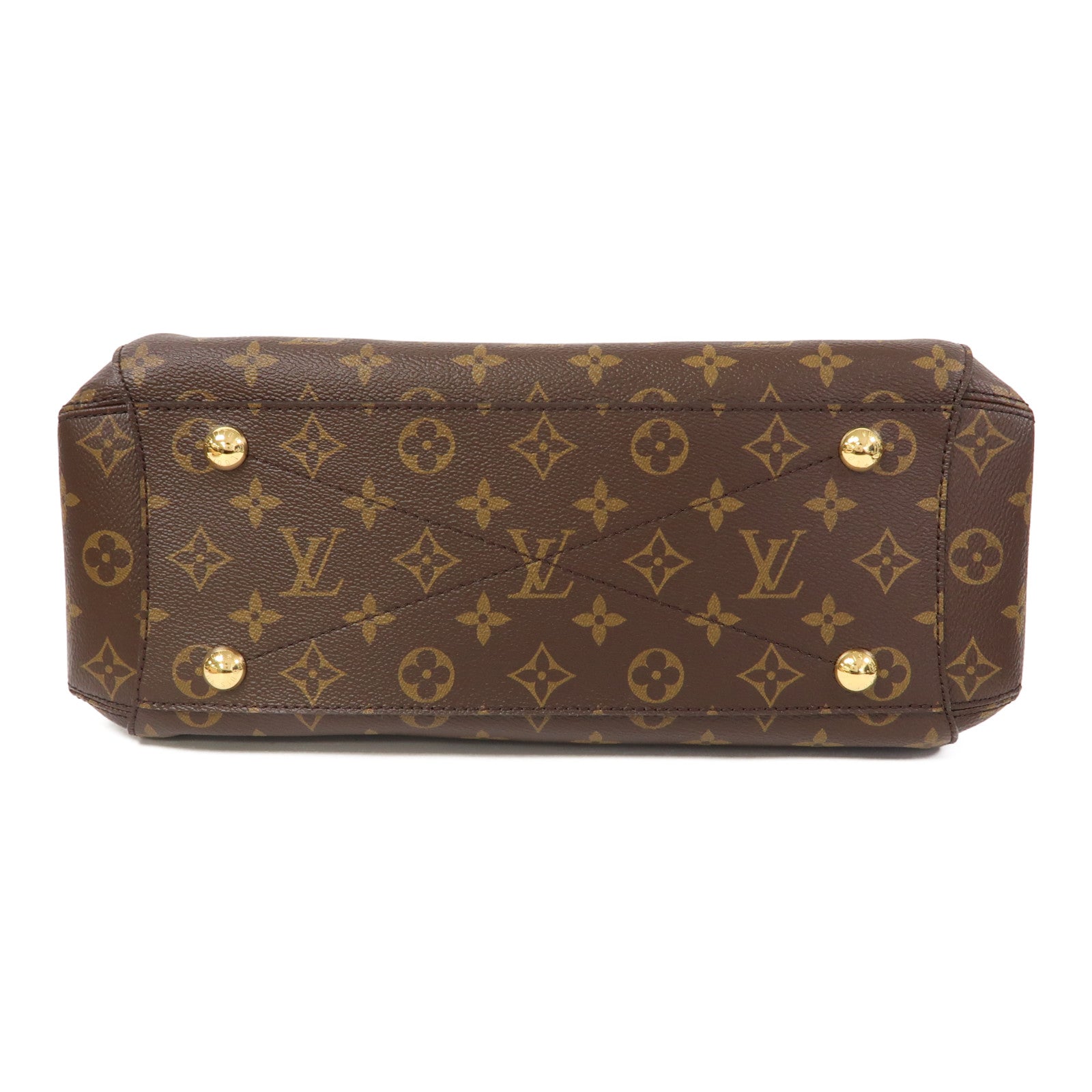 LOUIS VUITTON 【激減優惠】Monogram Montaigne MM金扣手挽肩背兩用袋啡色