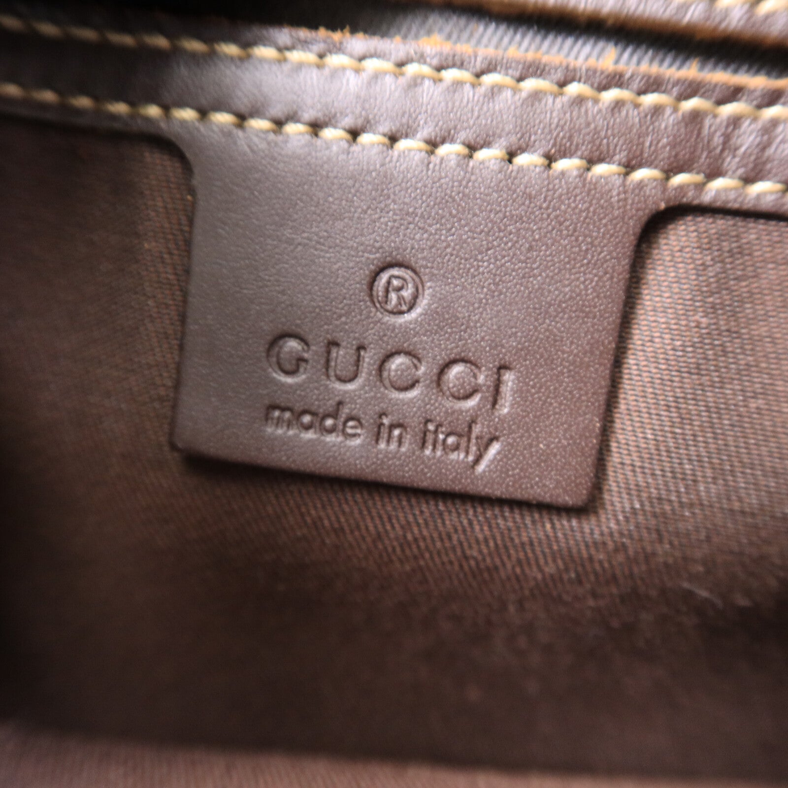 GUCCI 塗層帆布Shoulder Bag肩背袋