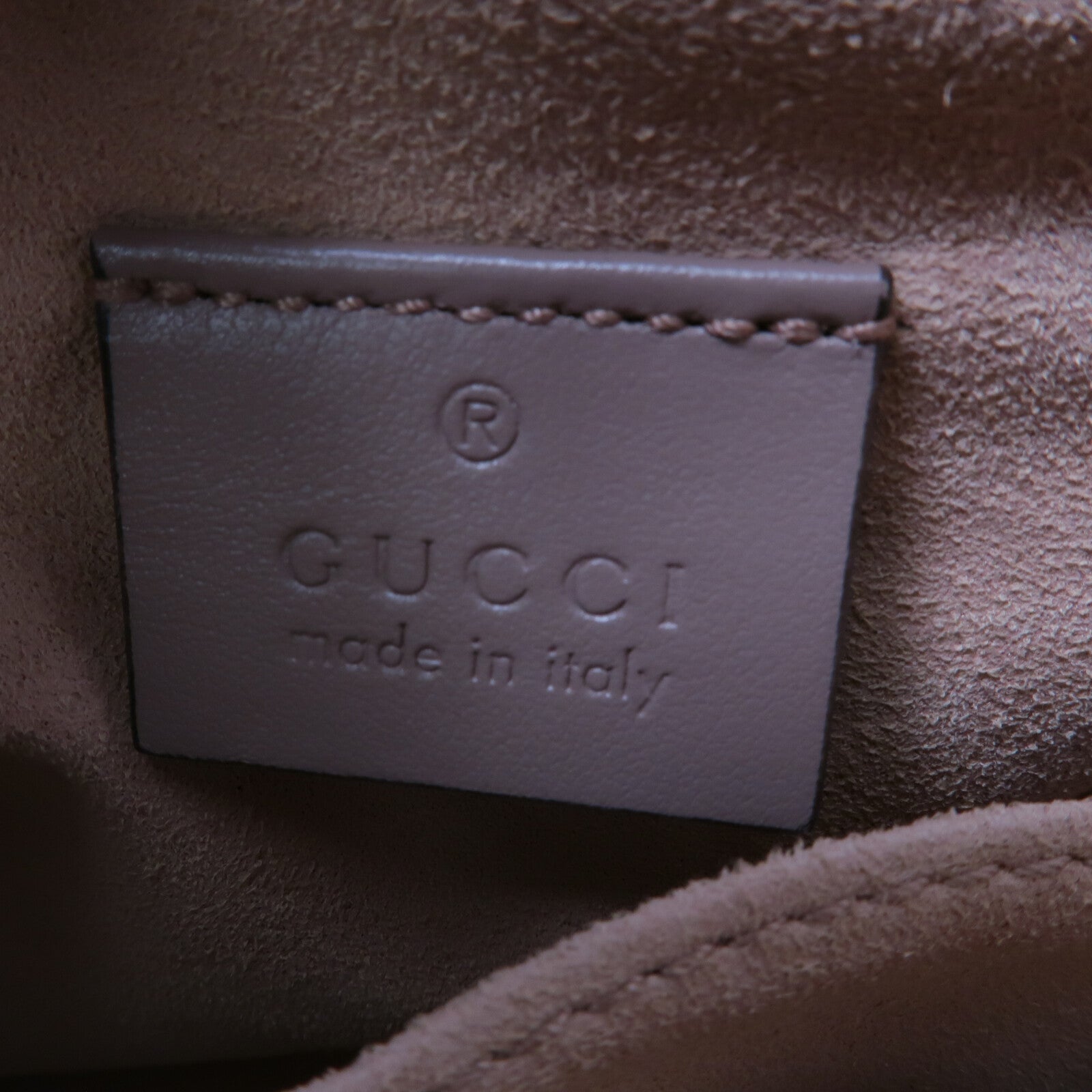 GUCCI 牛皮皮革GG Marmont Mini Top Handle Bag手挽肩背兩用袋