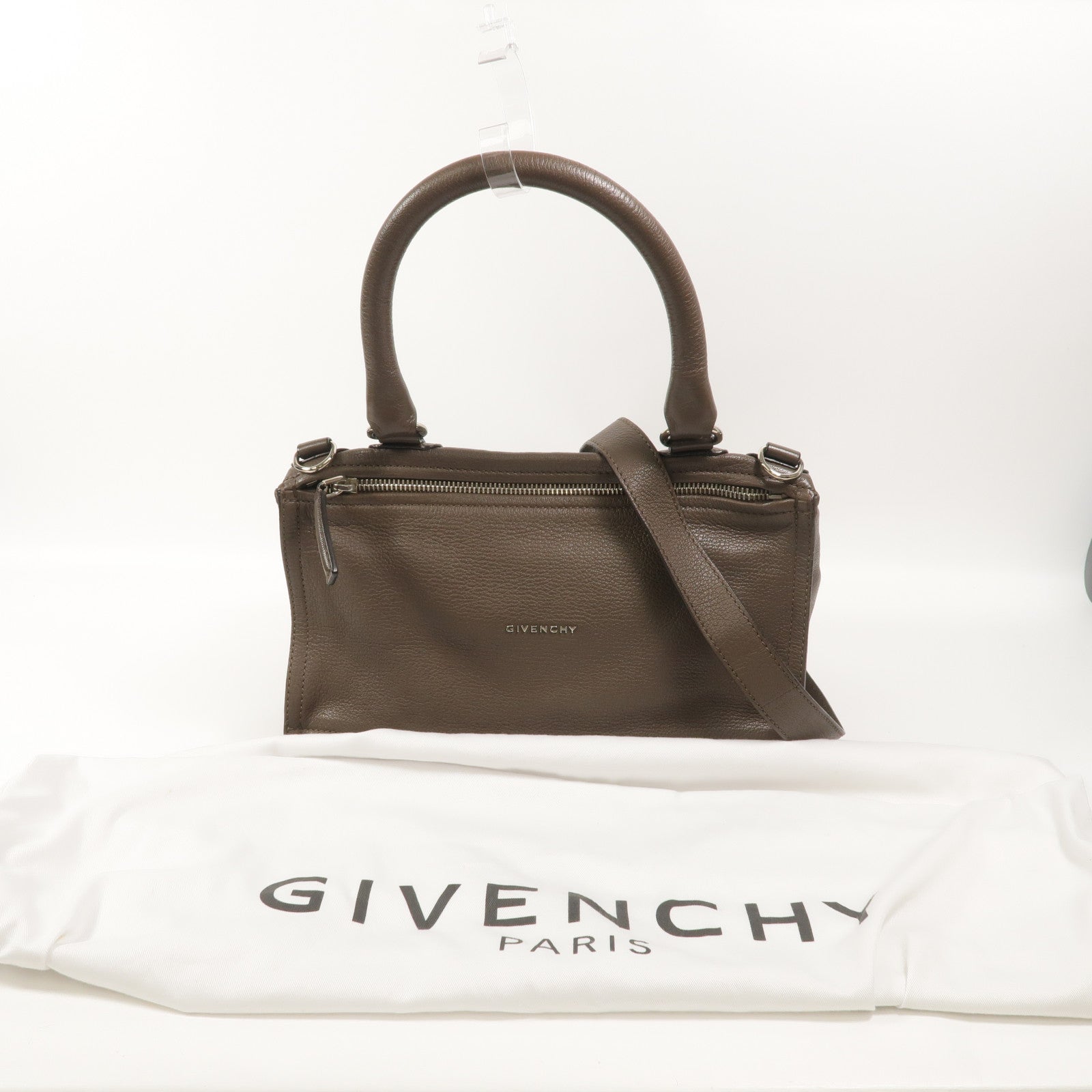 GIVENCHY 牛皮皮革Pandora Medium手挽肩背兩用袋