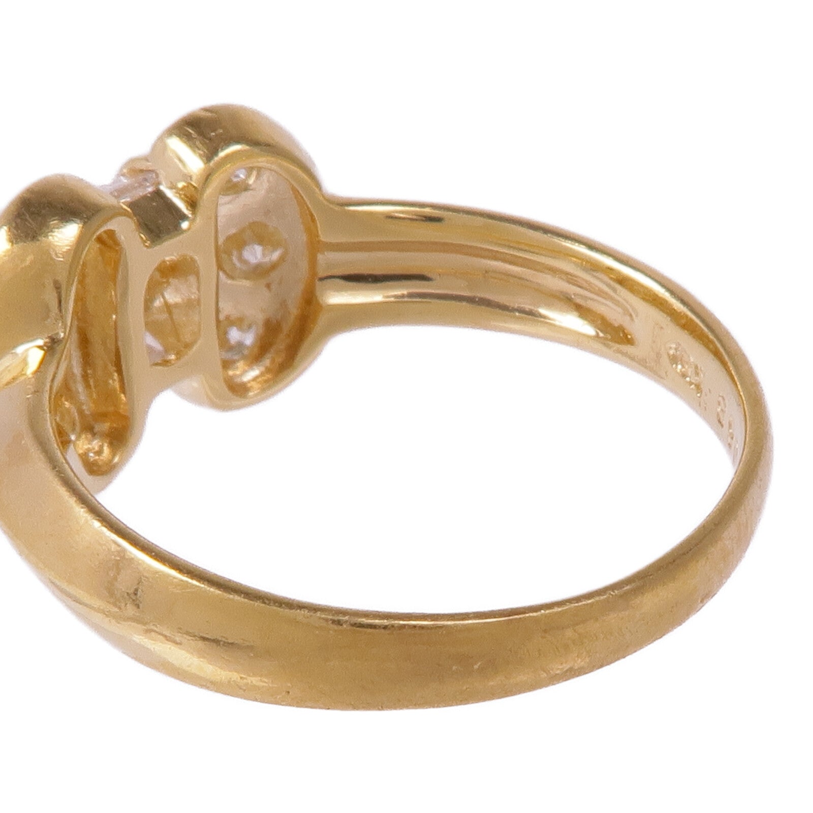 JEWELRY 【激減優惠】18K黃金Diamond Ring鑽石戒指US#6.5