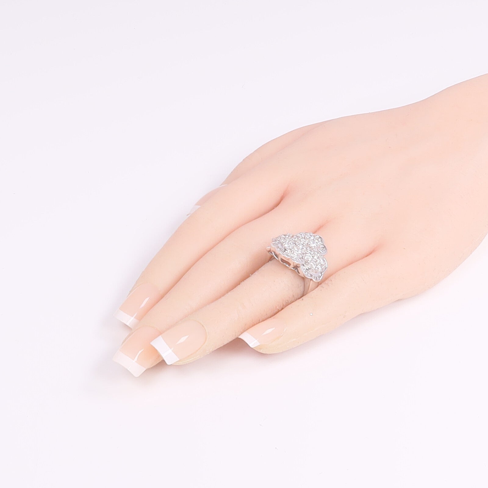 JEWELRY 18K白金Diamond Ring鑽石戒指US#5.5