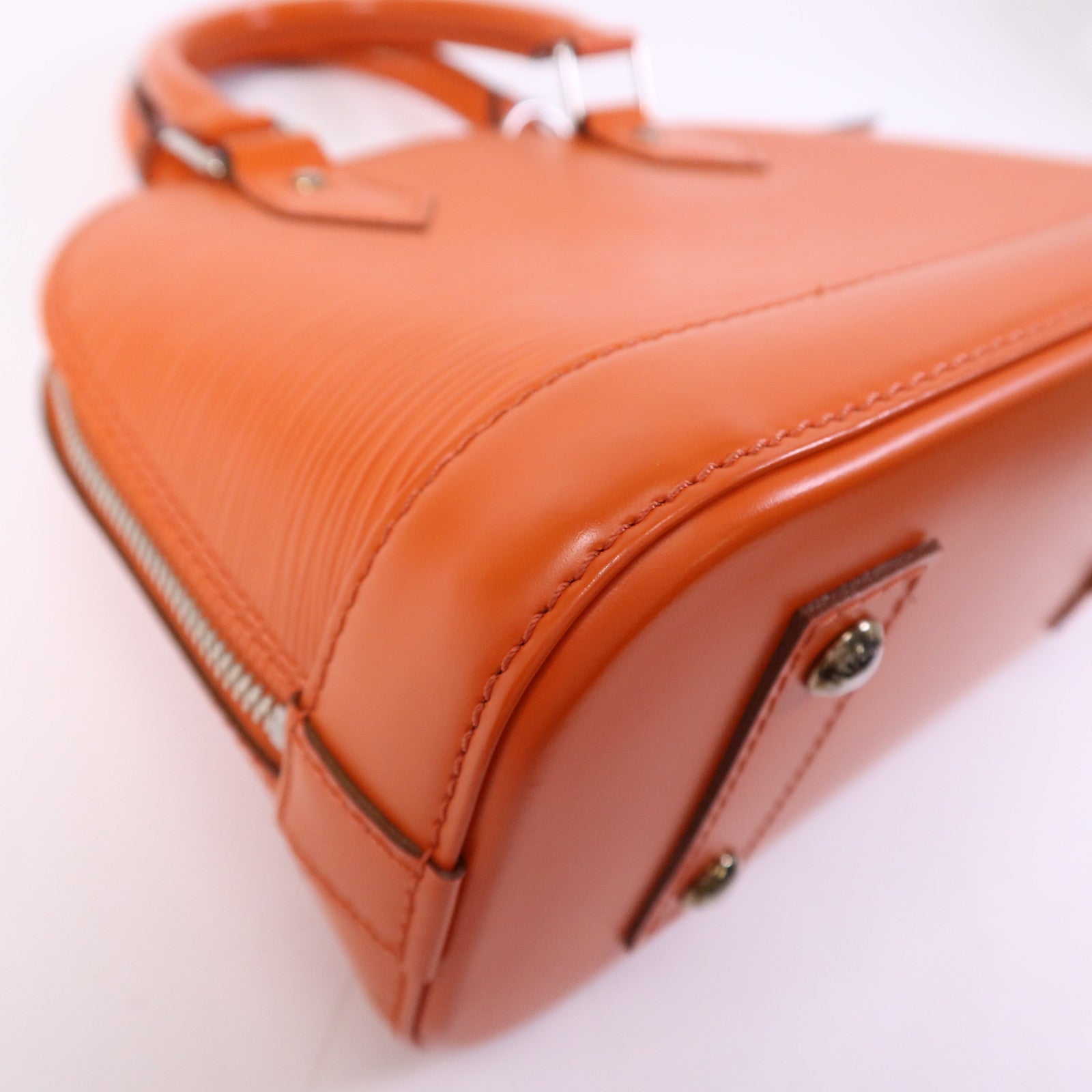 LOUIS VUITTON Epi Alma BB銀扣手挽肩背兩用袋