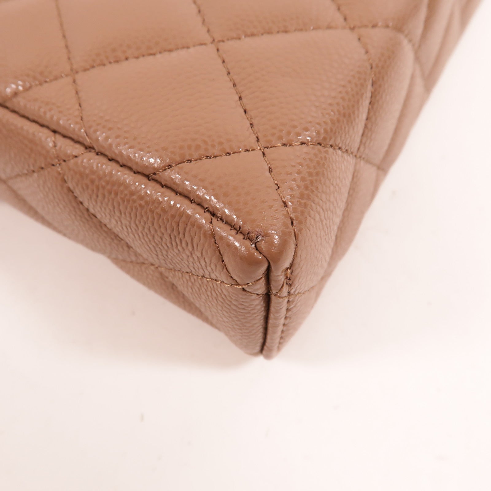 CHANEL 牛皮皮革Vanity Case手挽肩背兩用袋
