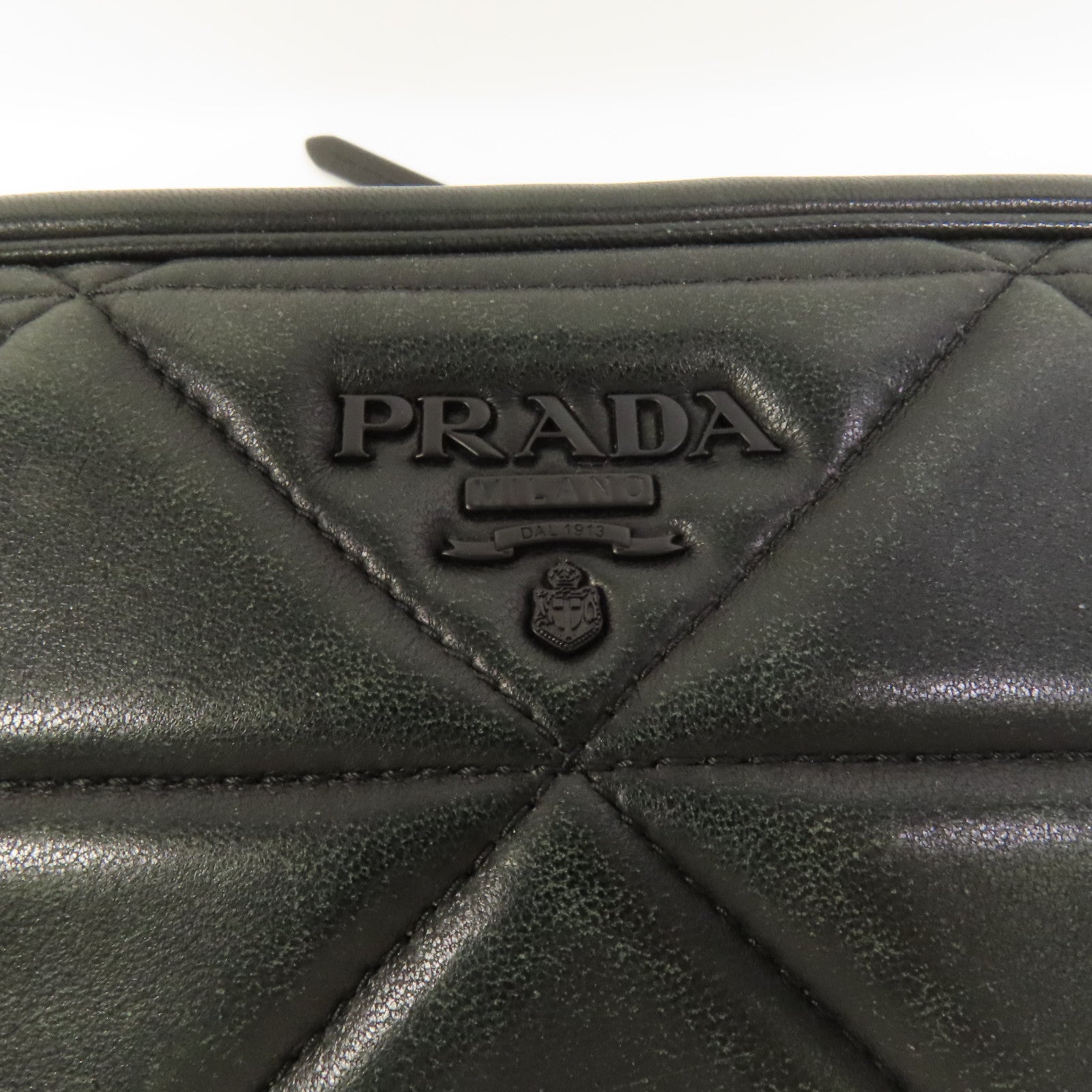 PRADA 皮革Shoulder Bag肩背袋