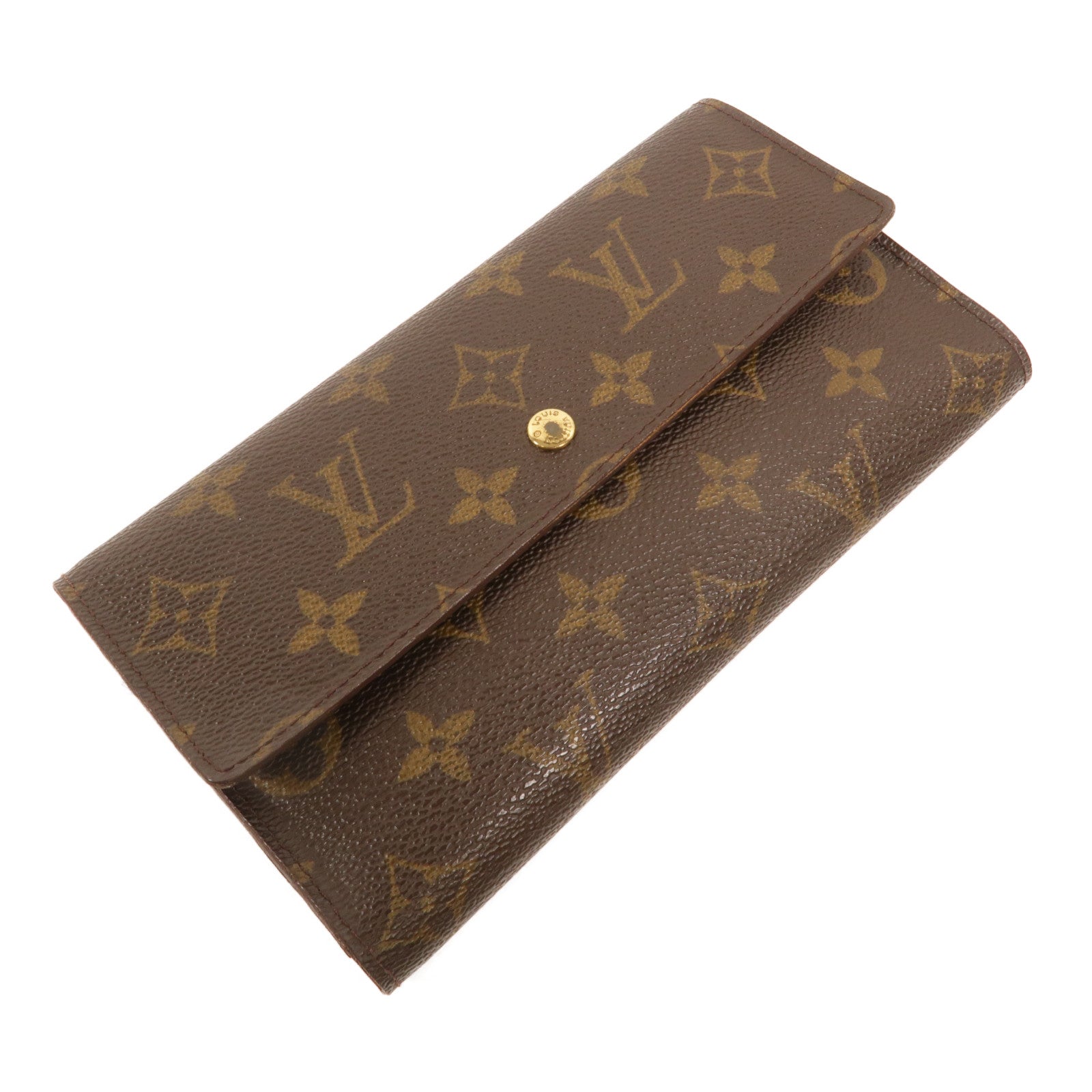 LOUIS VUITTON Monogram Portefeuille International錢包