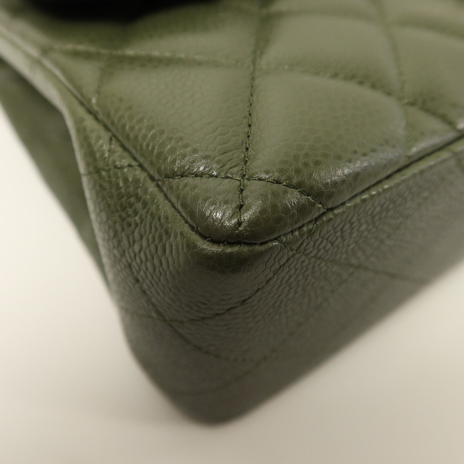 CHANEL 牛皮皮革Large Classic鏈帶肩背袋
