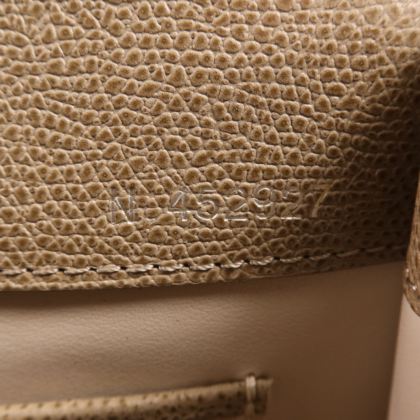 SELECTION 牛皮皮革Valextra Iside Top Handle Mini Bag金扣手挽肩背兩用袋