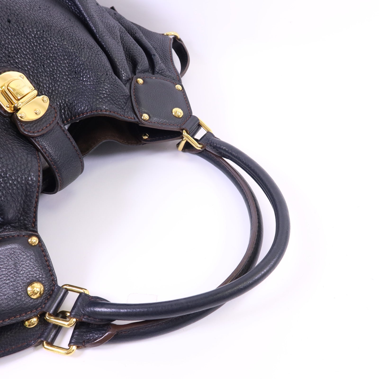 LOUIS VUITTON Mahina Leo L金扣肩背袋