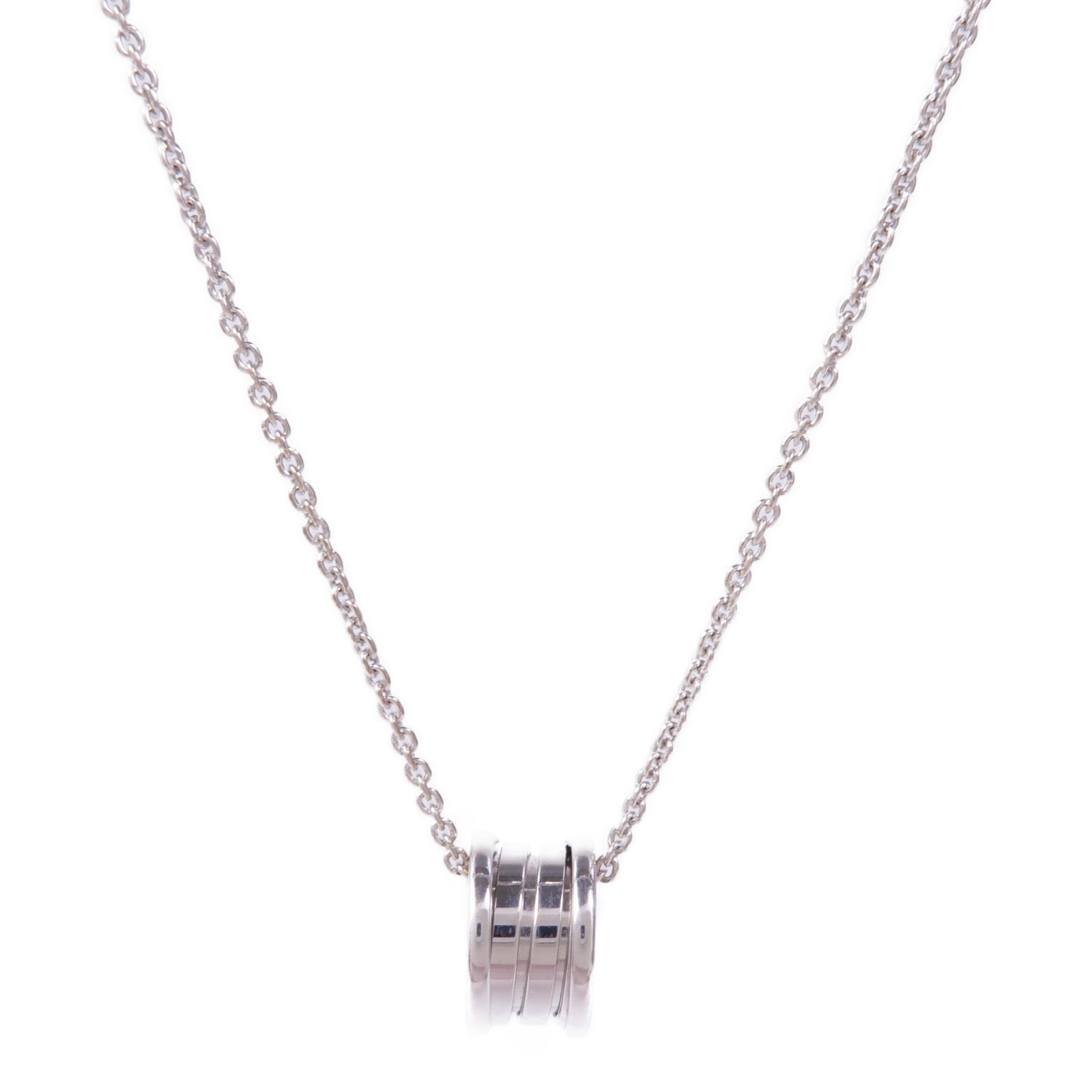 BVLGARI 18K白金B-Zero1項鍊