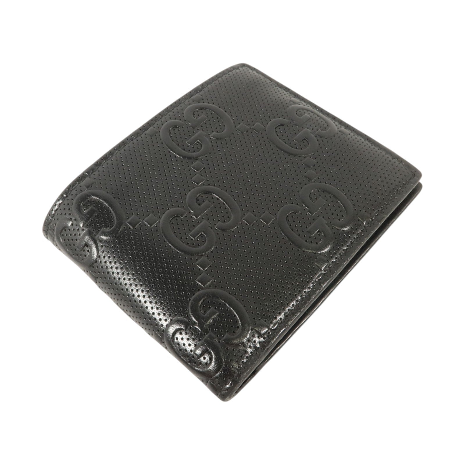 GUCCI 牛皮皮革GG Embossed Wallet錢包