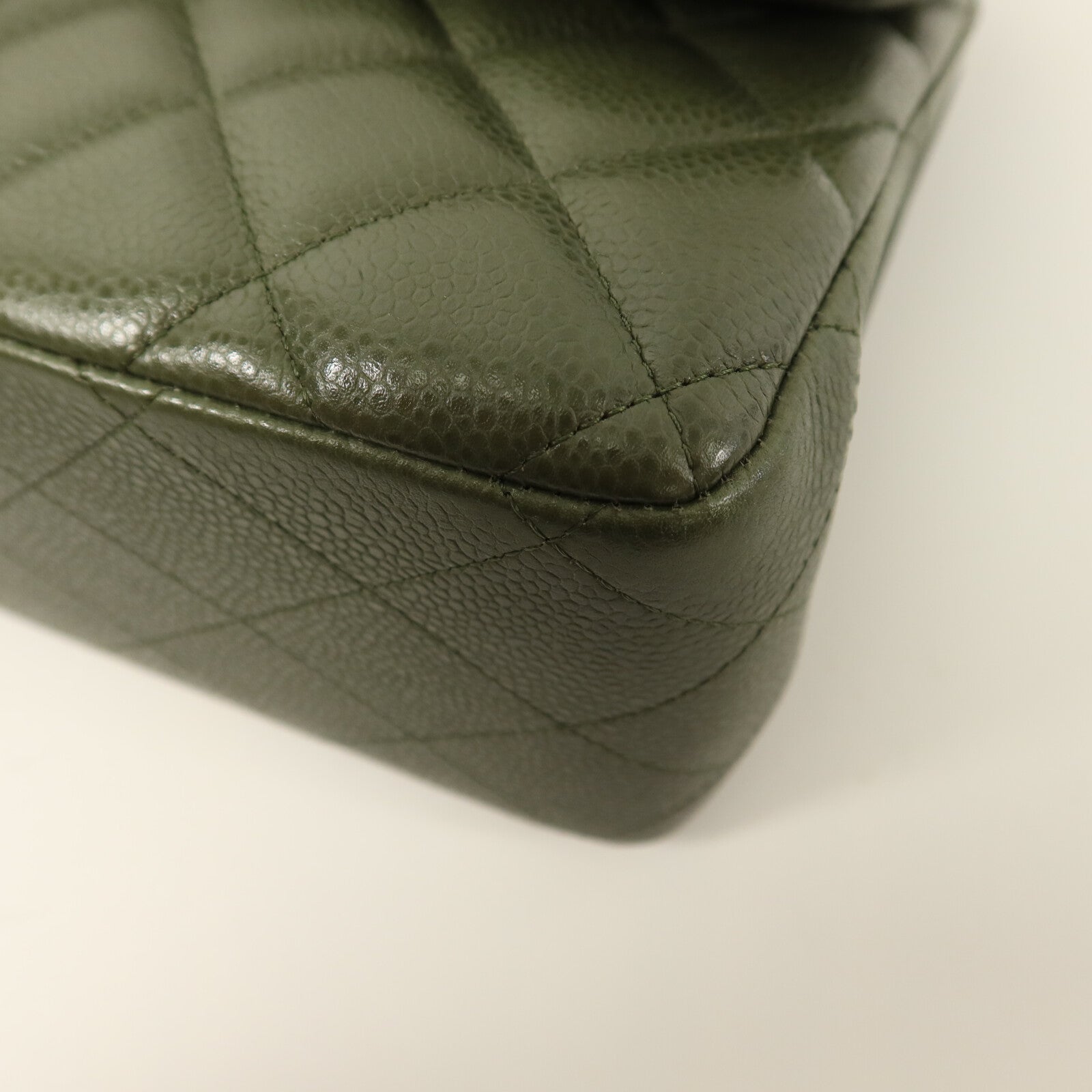CHANEL 牛皮皮革Large Classic鏈帶肩背袋