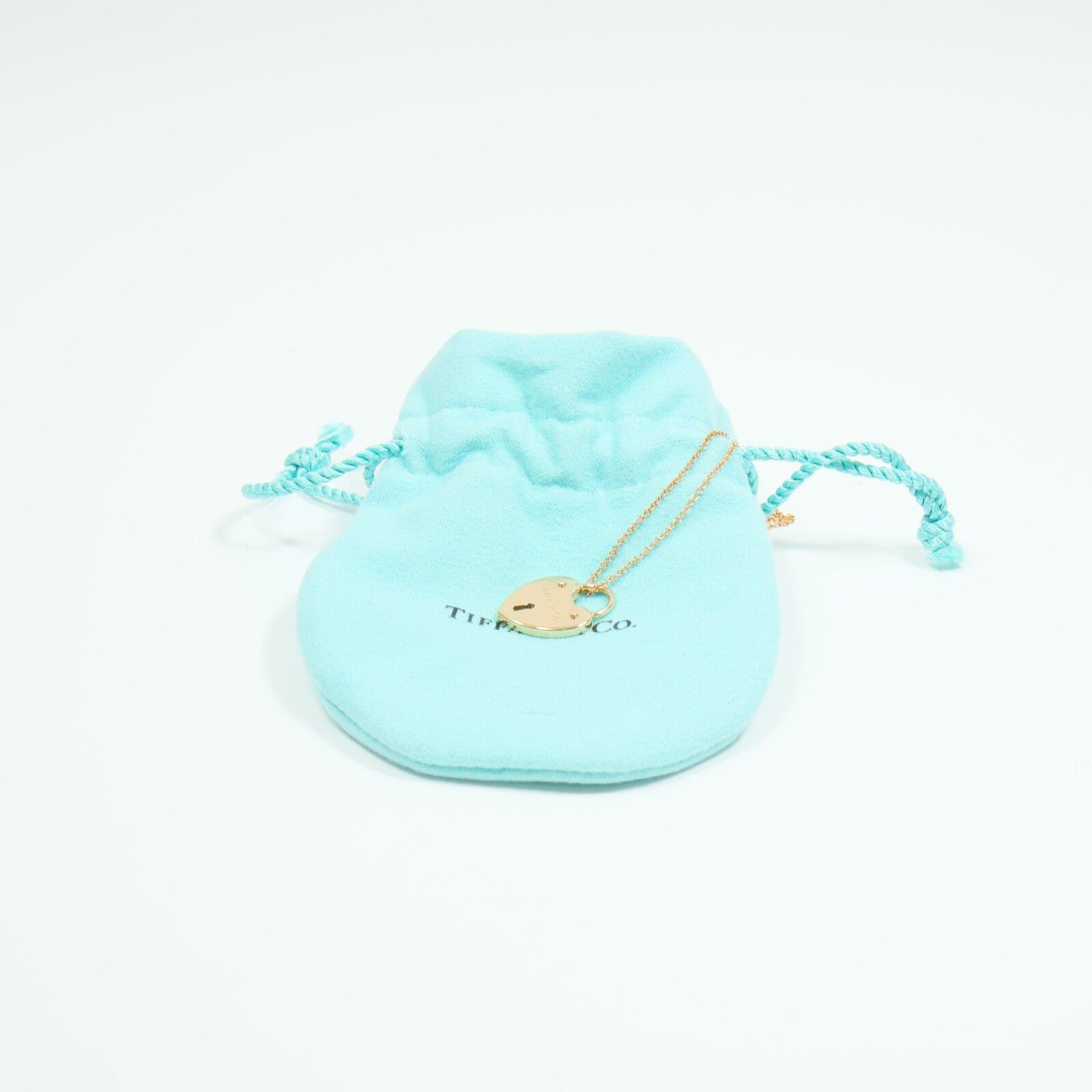 TIFFANY＆CO 18K玫瑰金Return to Tiffany Necklace項鍊