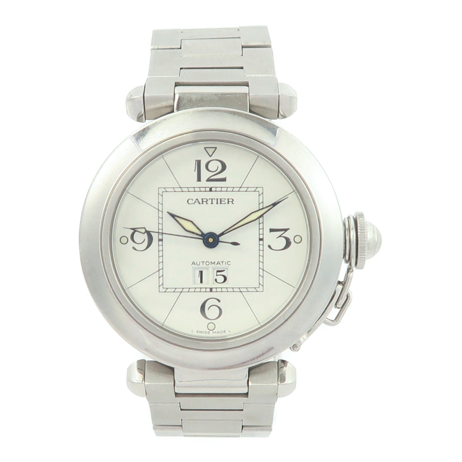 CARTIER Pasha C Big Date W31055M7