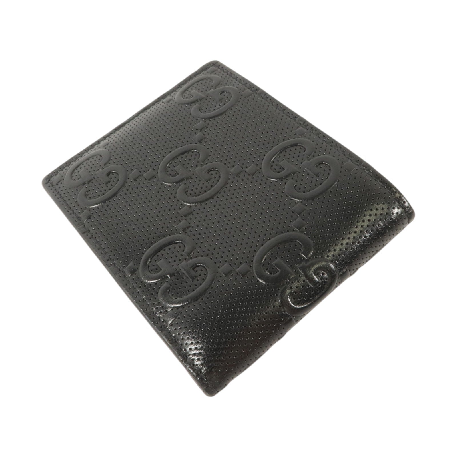 GUCCI 牛皮皮革GG Embossed Wallet錢包