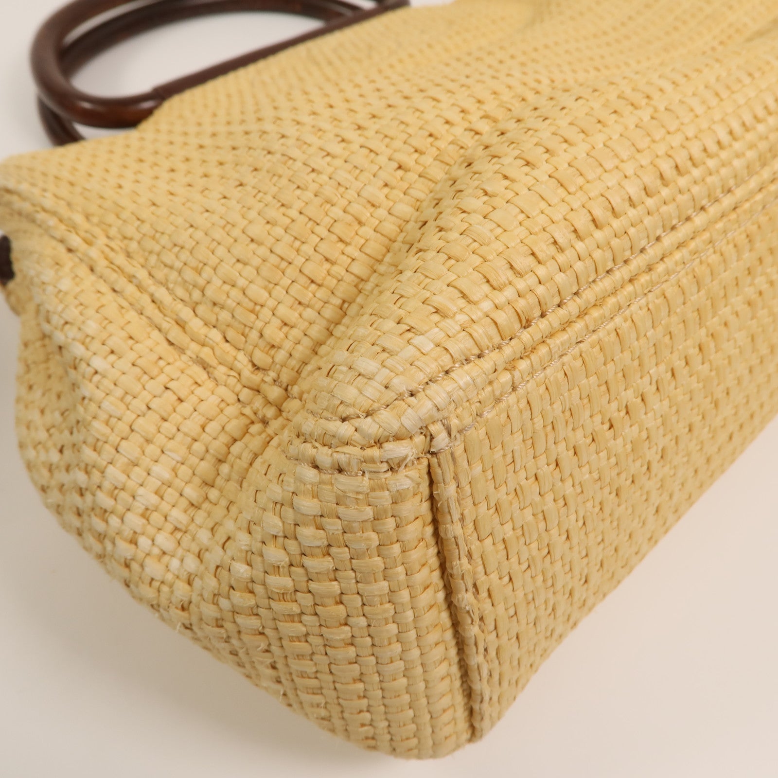 CHANEL Raffia Hand Bag手挽袋