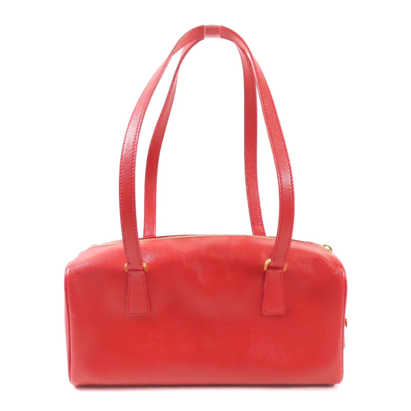 PRADA 牛皮皮革Shoulder Bag金扣肩背袋