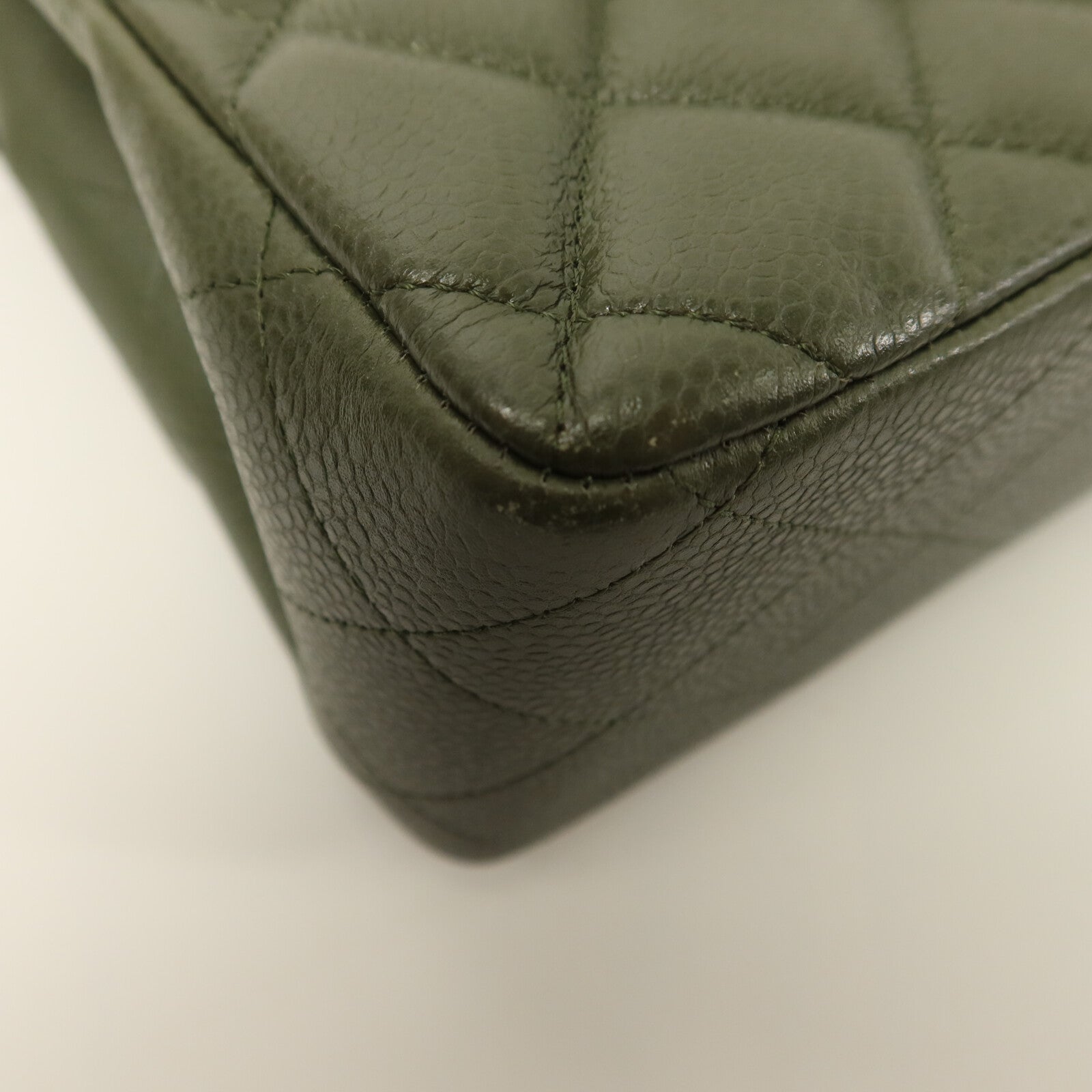 CHANEL 牛皮皮革Large Classic鏈帶肩背袋