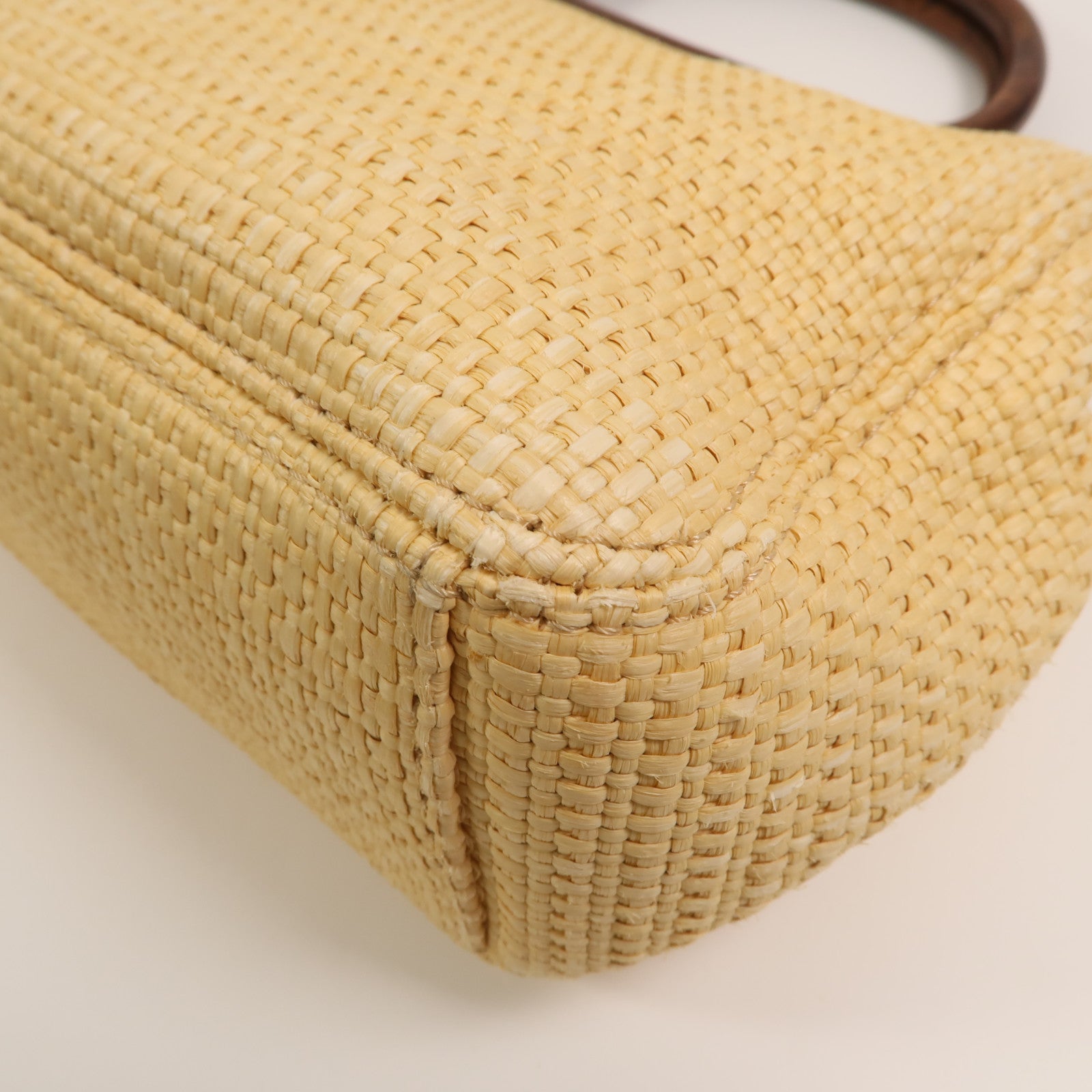 CHANEL Raffia Hand Bag手挽袋