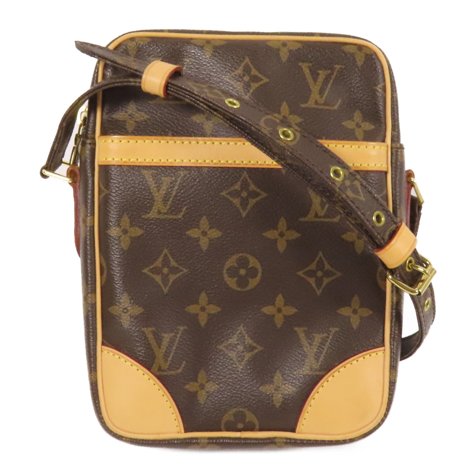 LOUIS VUITTON Monogram Danube金扣肩背袋