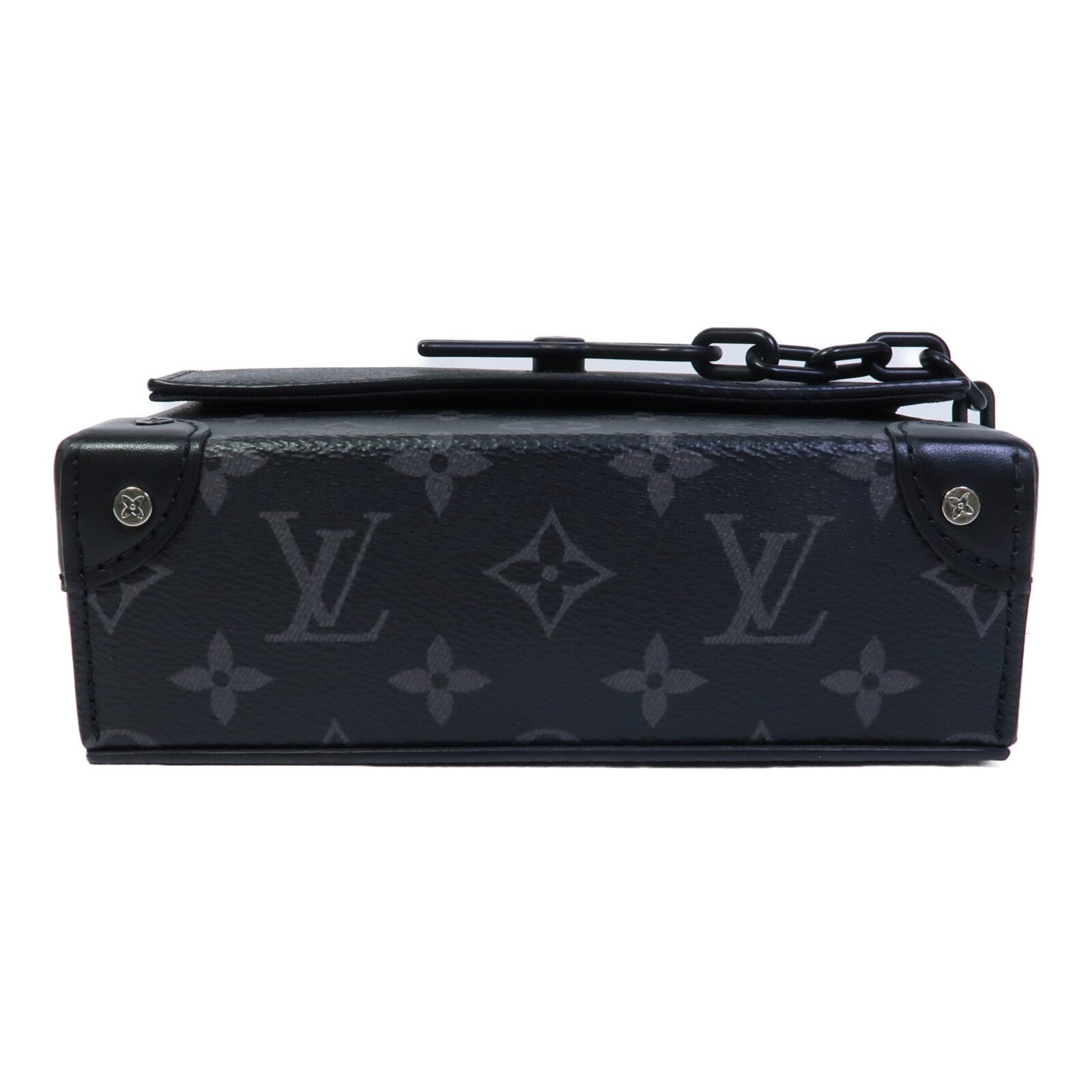 LOUIS VUITTON Monogram Eclipse Steamer Wearable Wallet肩背袋