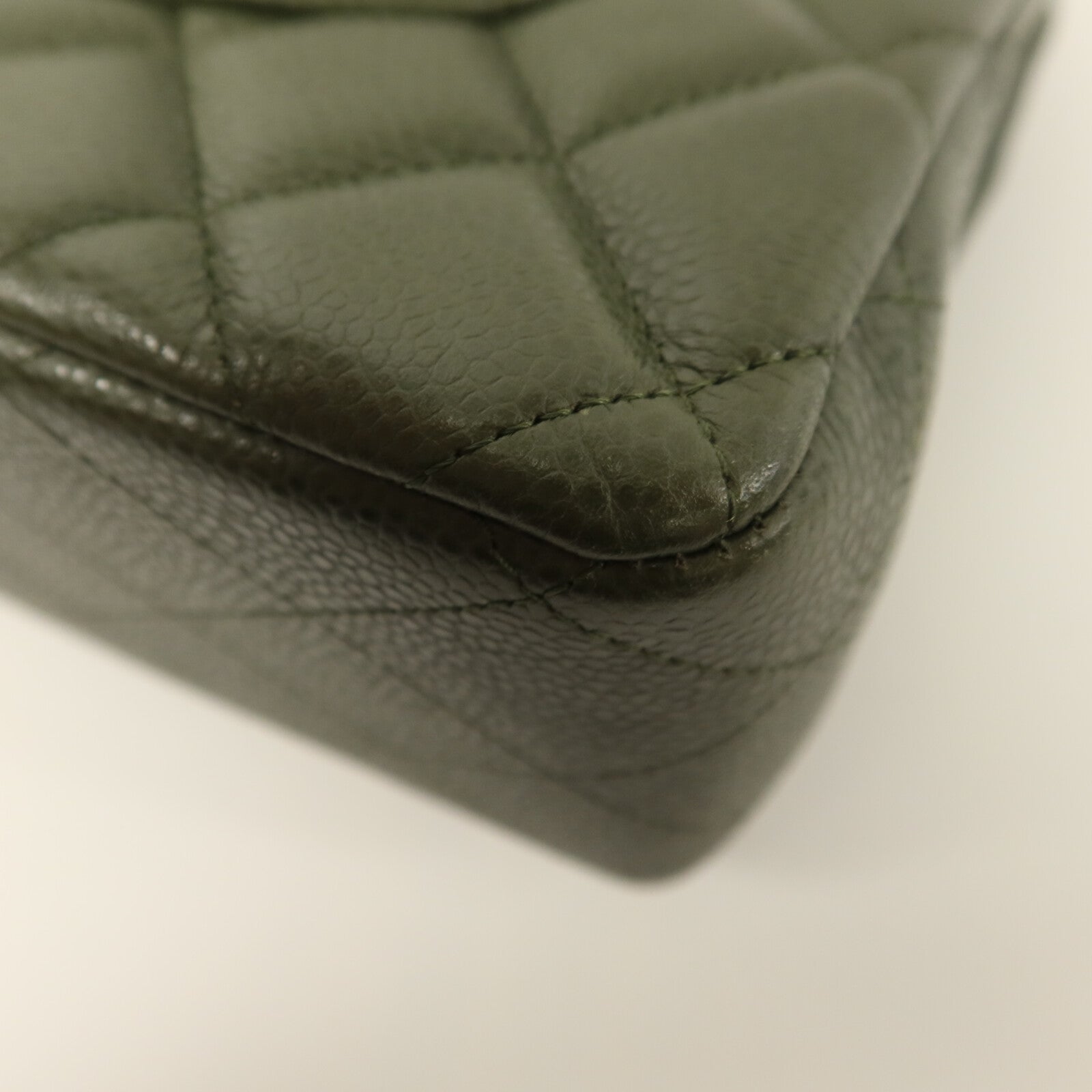 CHANEL 牛皮皮革Large Classic鏈帶肩背袋