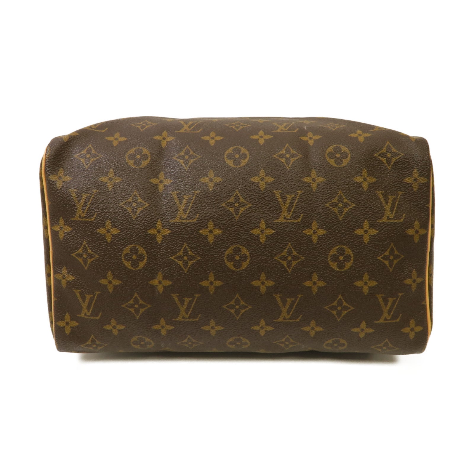 LOUIS VUITTON Monogram Speedy 30金扣手挽袋啡色