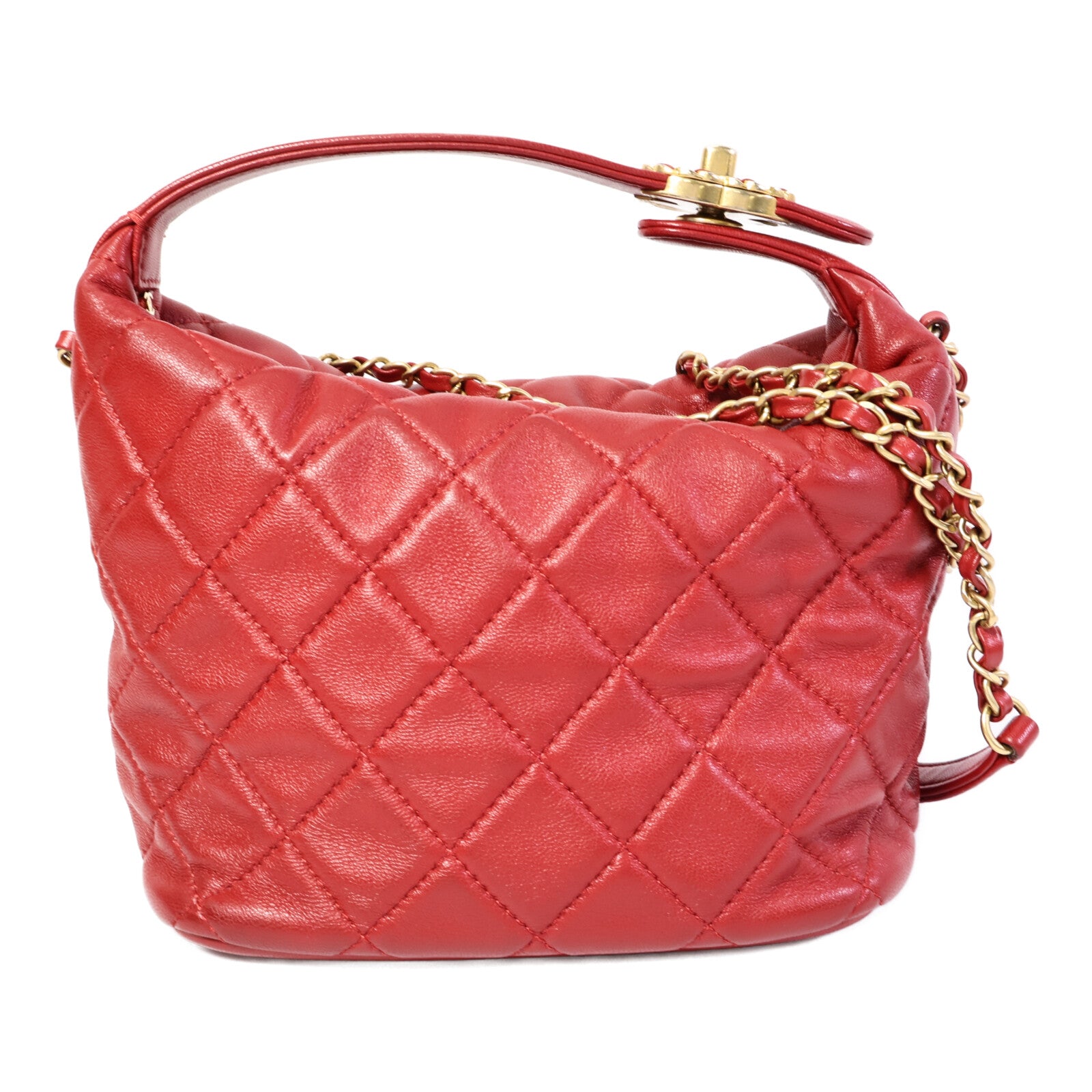 CHANEL 羊皮皮革2 Way Shoulder Bag 手挽肩背兩用袋