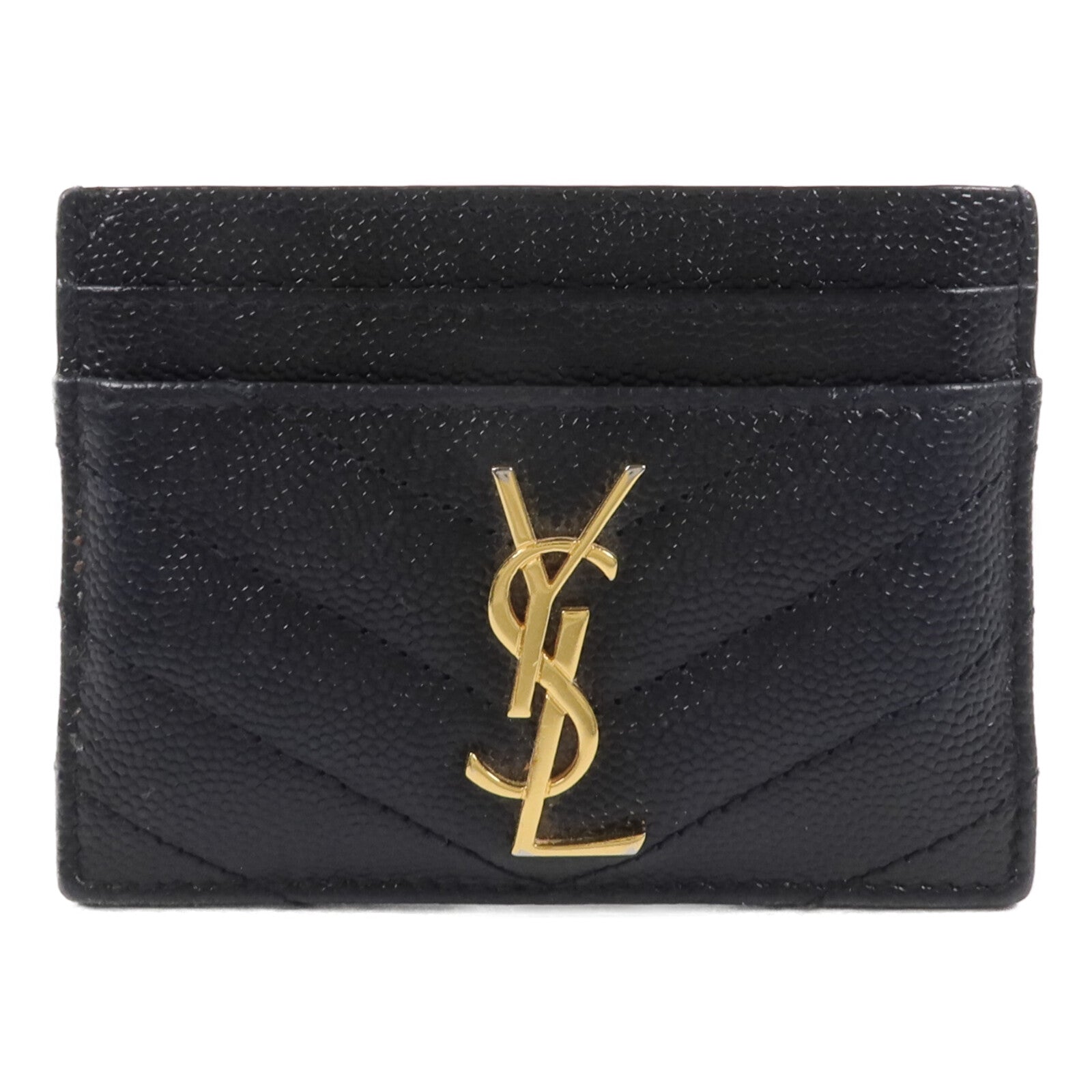 YVES SAINT LAURENT 牛皮皮革Card Case卡片套