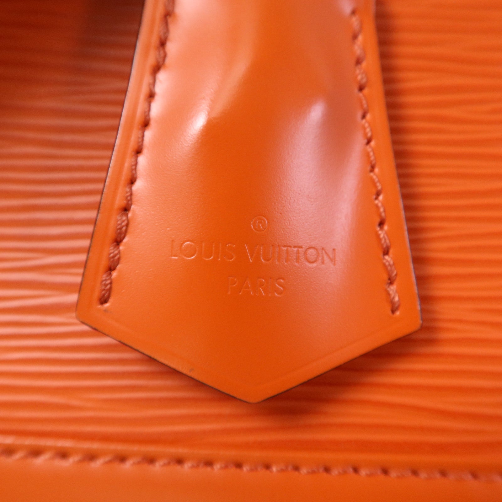 LOUIS VUITTON Epi Alma BB銀扣手挽肩背兩用袋