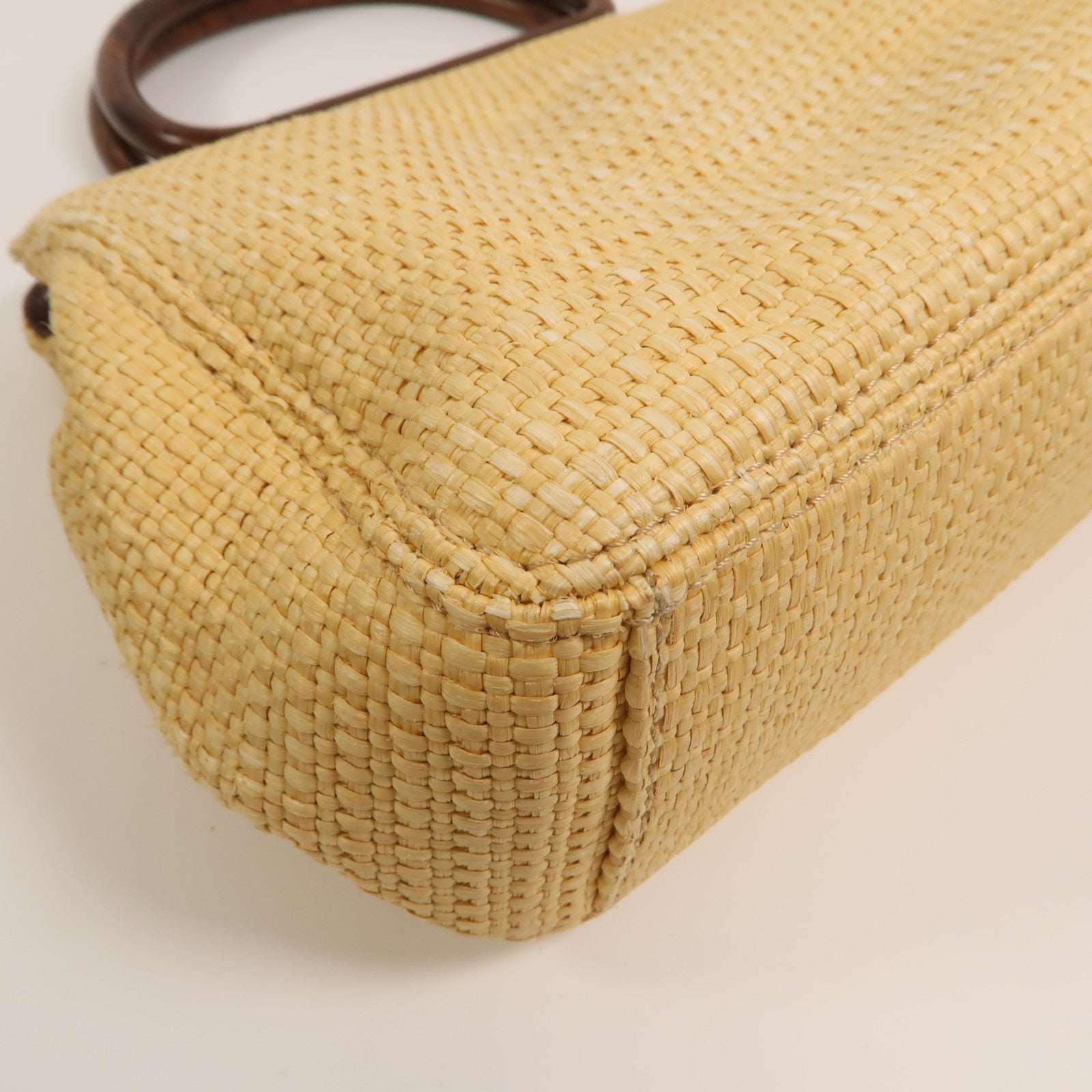 CHANEL Raffia Hand Bag手挽袋