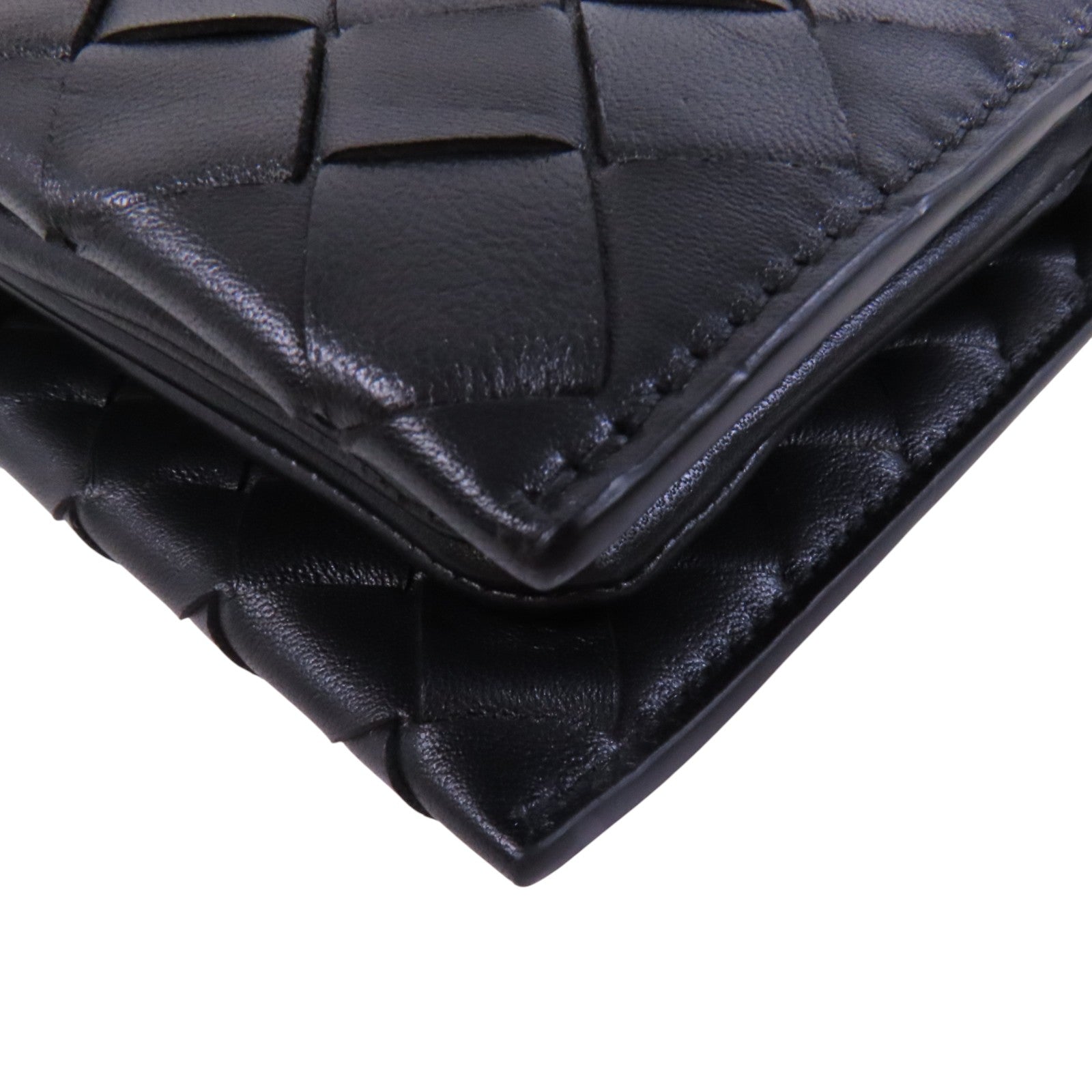 BOTTEGA VENETA 織紋皮革Shoulder Bag金扣肩背袋