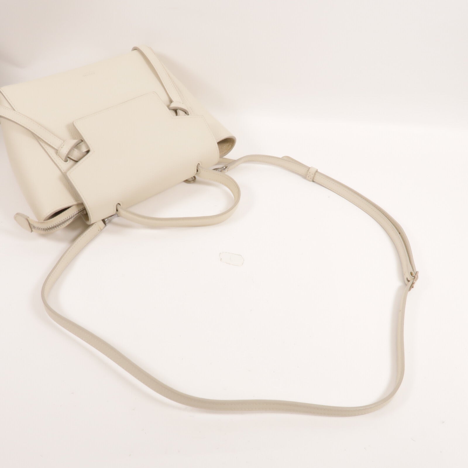 CELINE 牛皮皮革Nano Luggage手挽肩背兩用袋