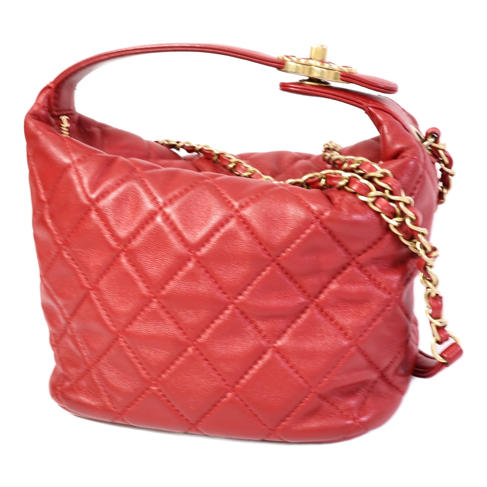 CHANEL 羊皮皮革2 Way Shoulder Bag 手挽肩背兩用袋