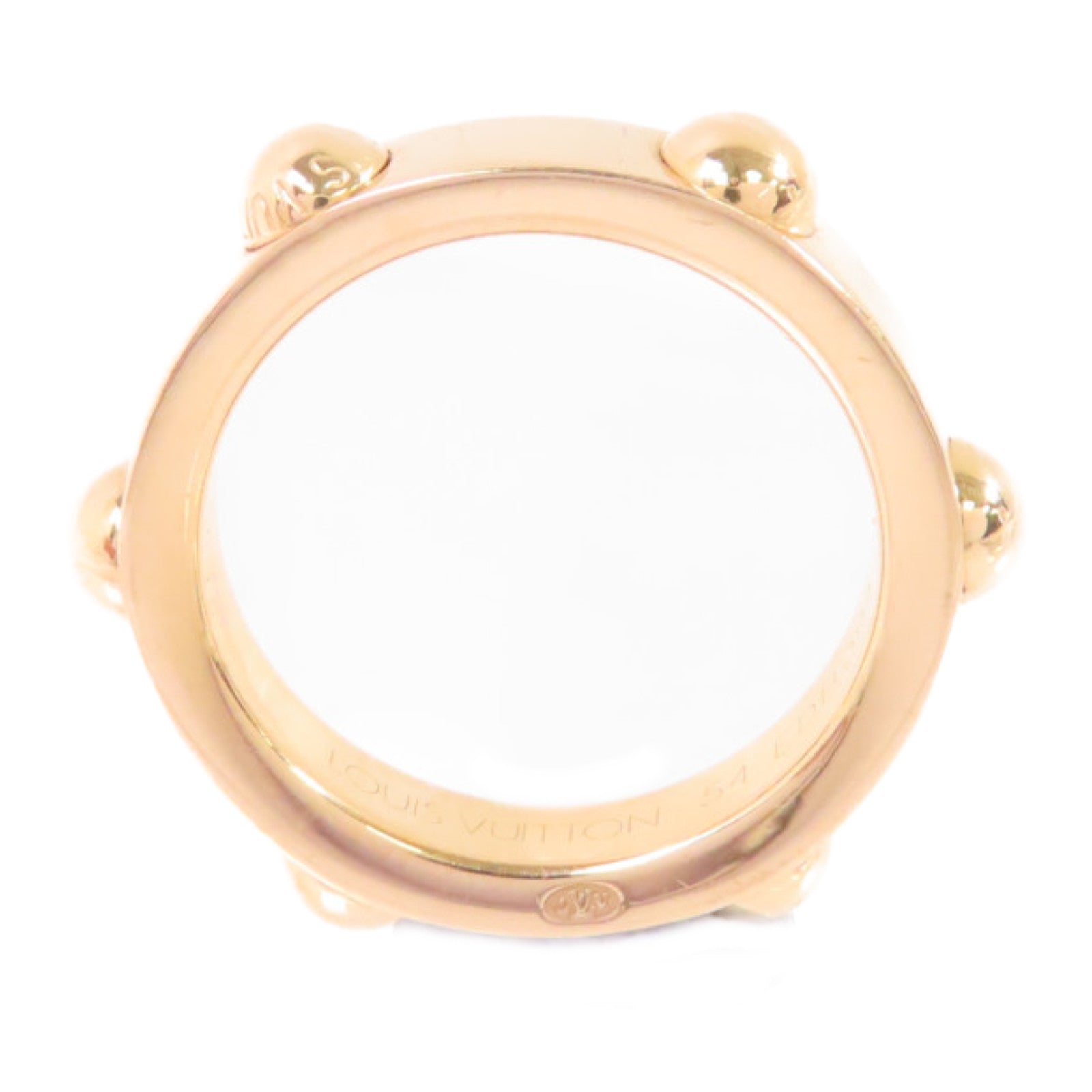 LOUIS VUITTON 18K玫瑰金Empreinte Ring戒指US#6.75/#54