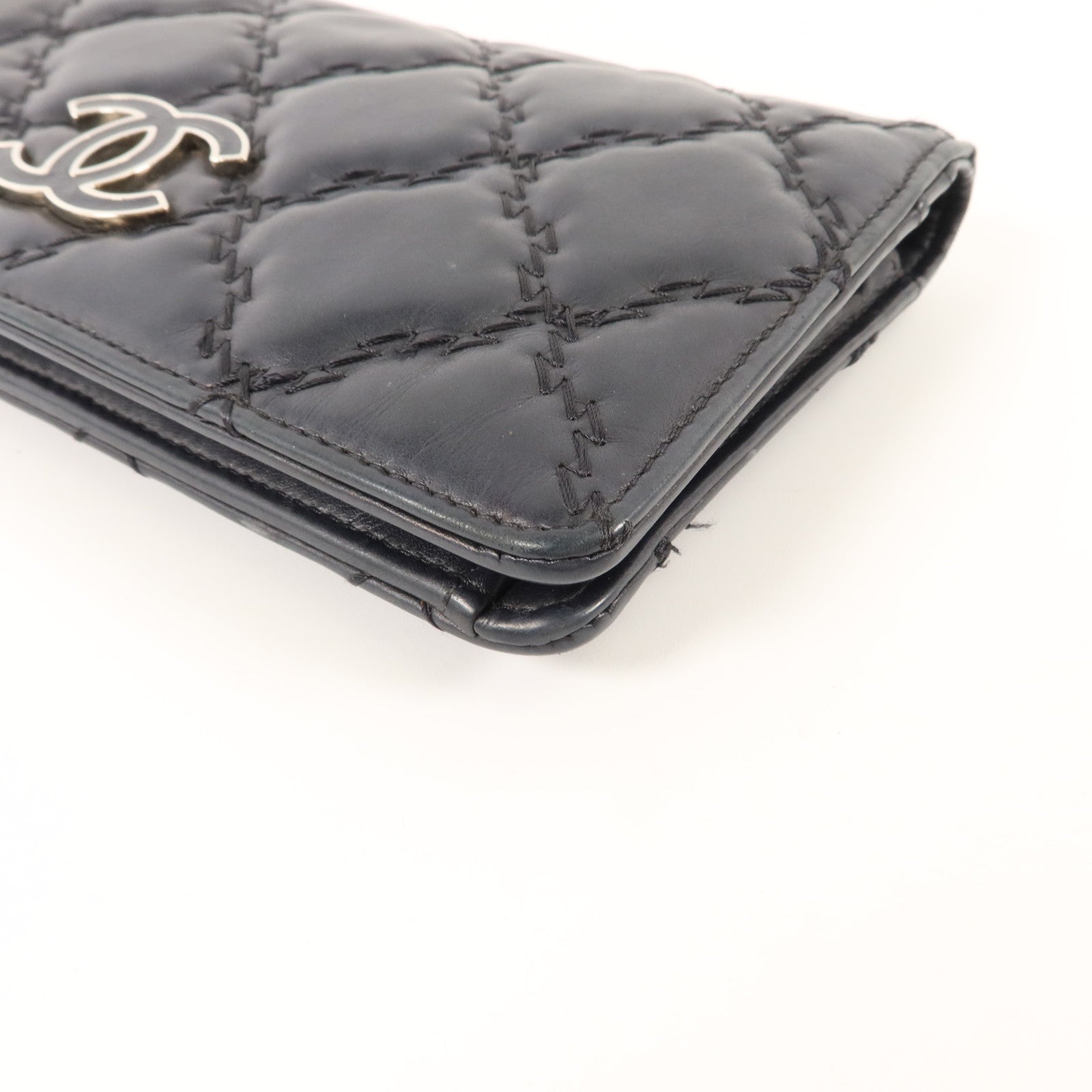 CHANEL 羊皮皮革Long Bifold Wallet長錢包