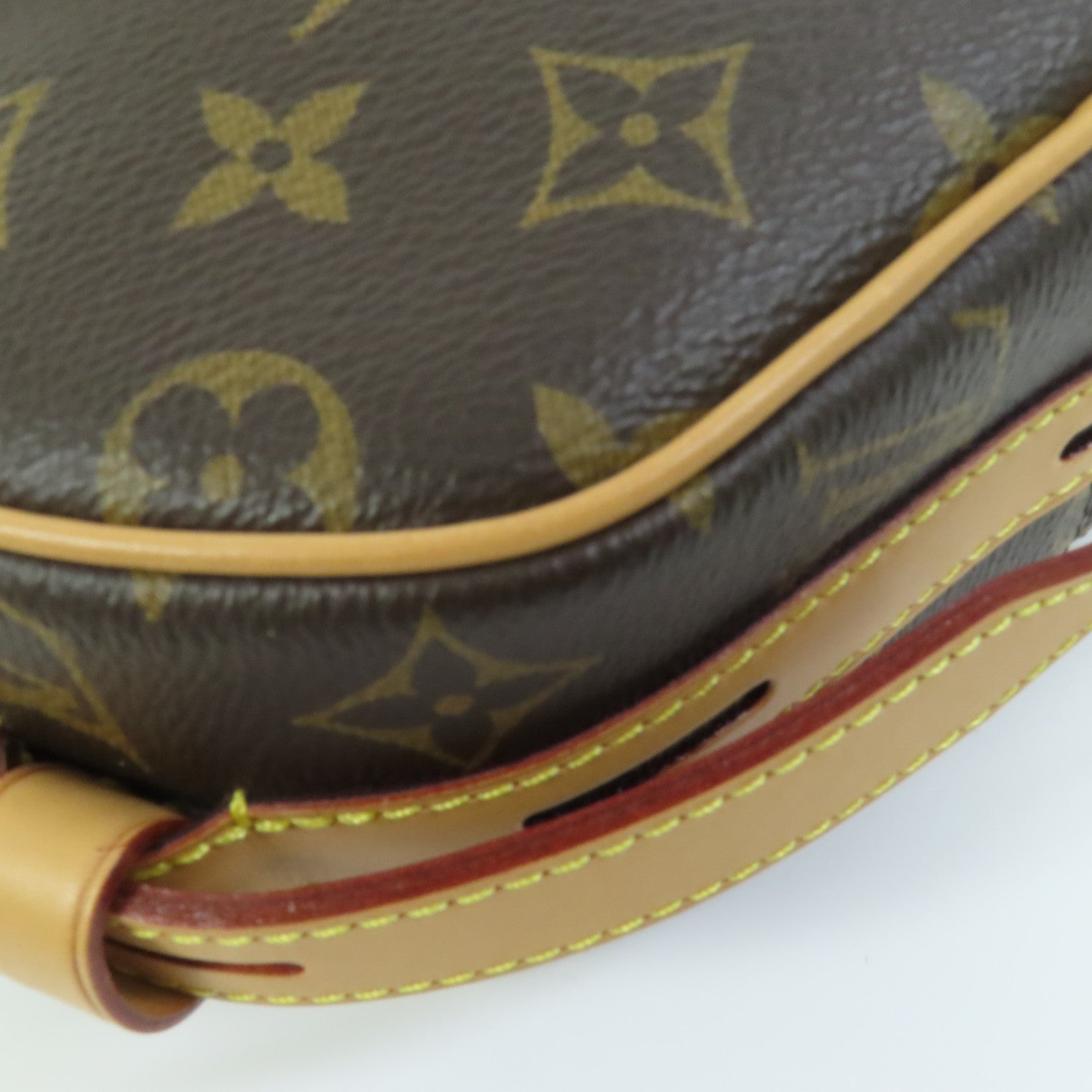LOUIS VUITTON Monogram Boite Chapeau Souple金扣肩背袋棕色