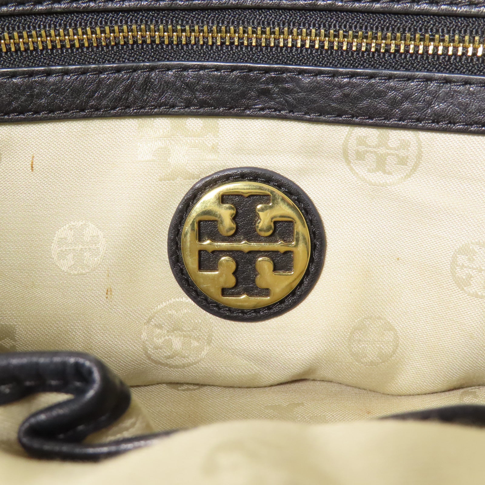 Tory Burch 牛皮皮革Shoulder Bag金扣肩背袋