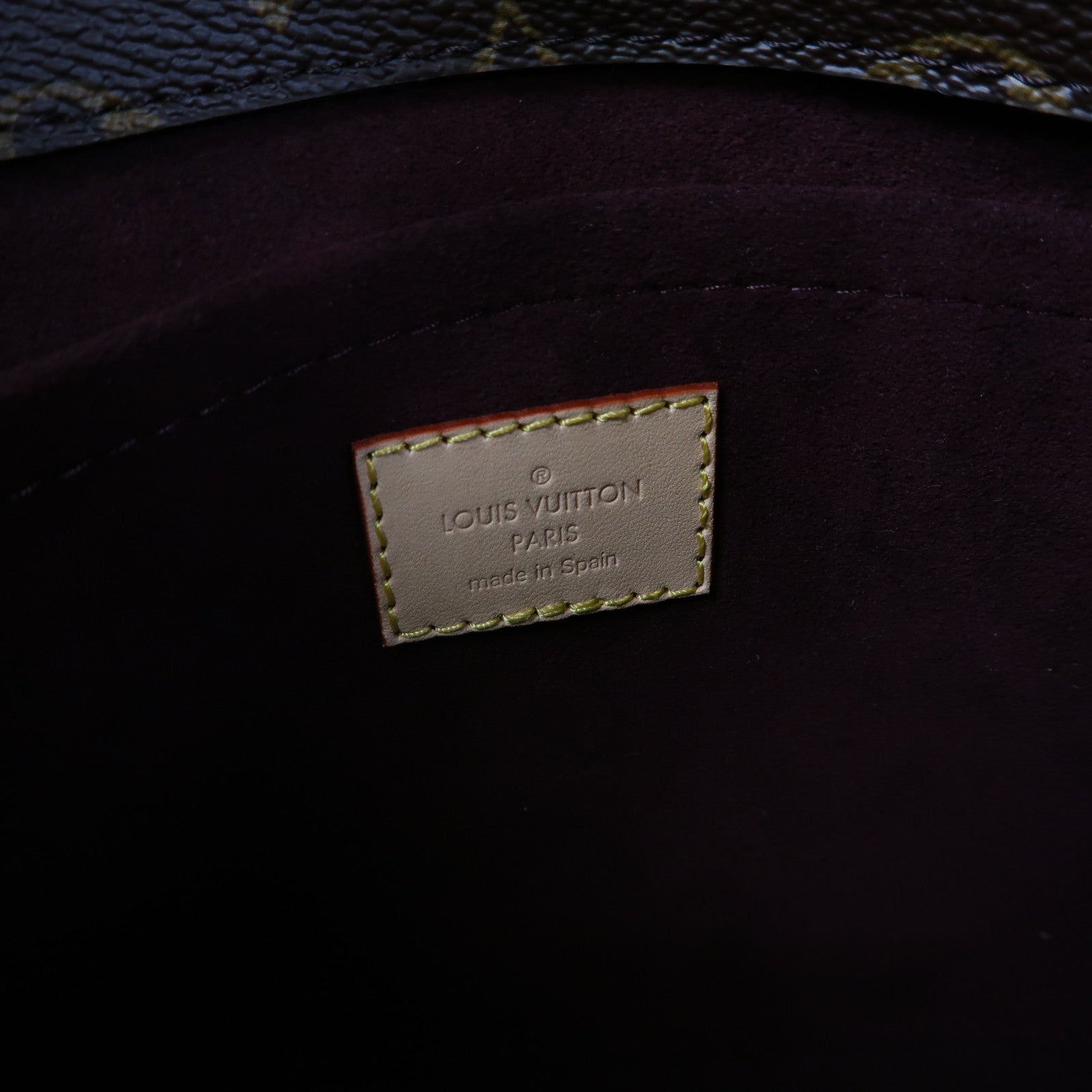 LOUIS VUITTON 【激減優惠】Monogram Montaigne MM金扣手挽肩背兩用袋啡色