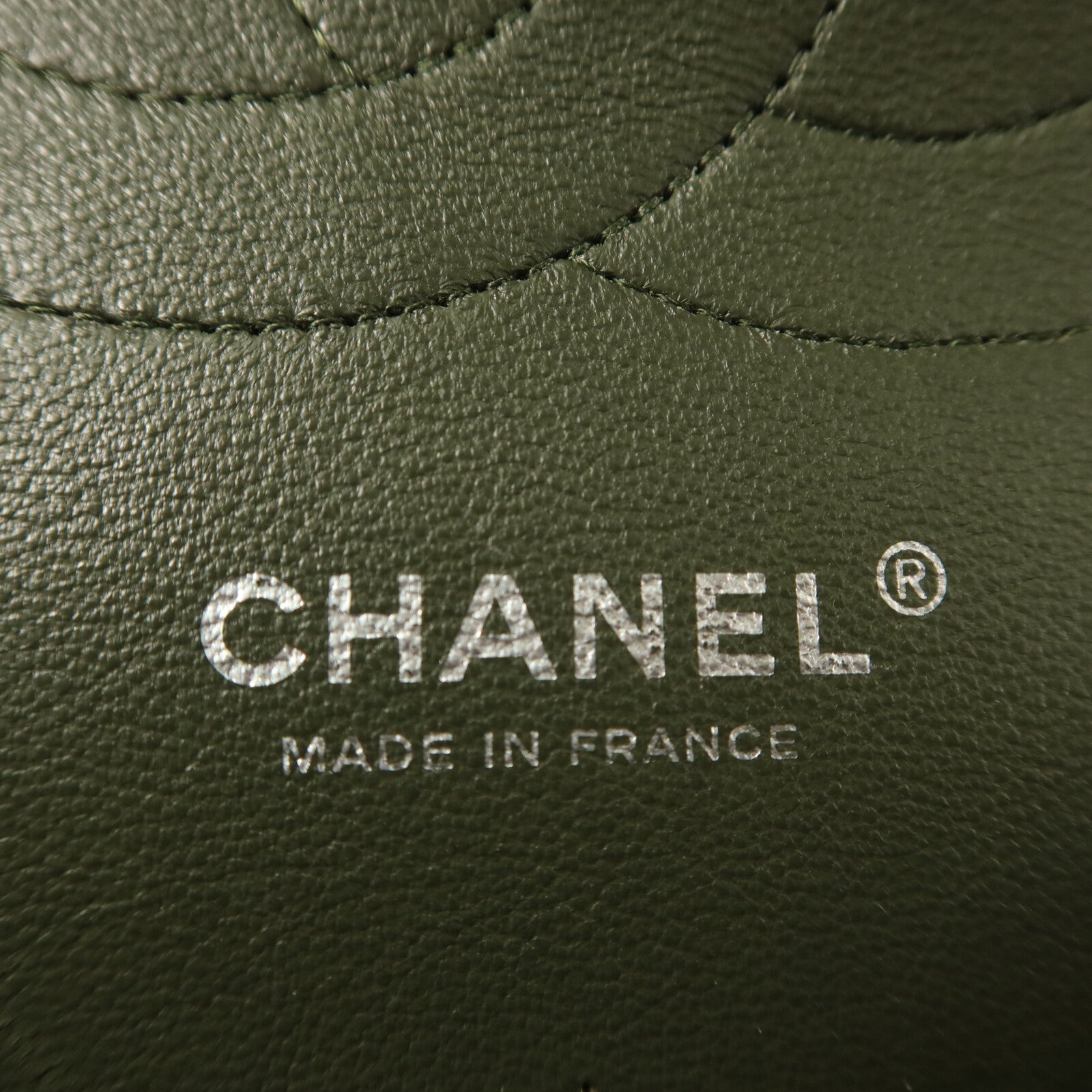 CHANEL 牛皮皮革Large Classic鏈帶肩背袋
