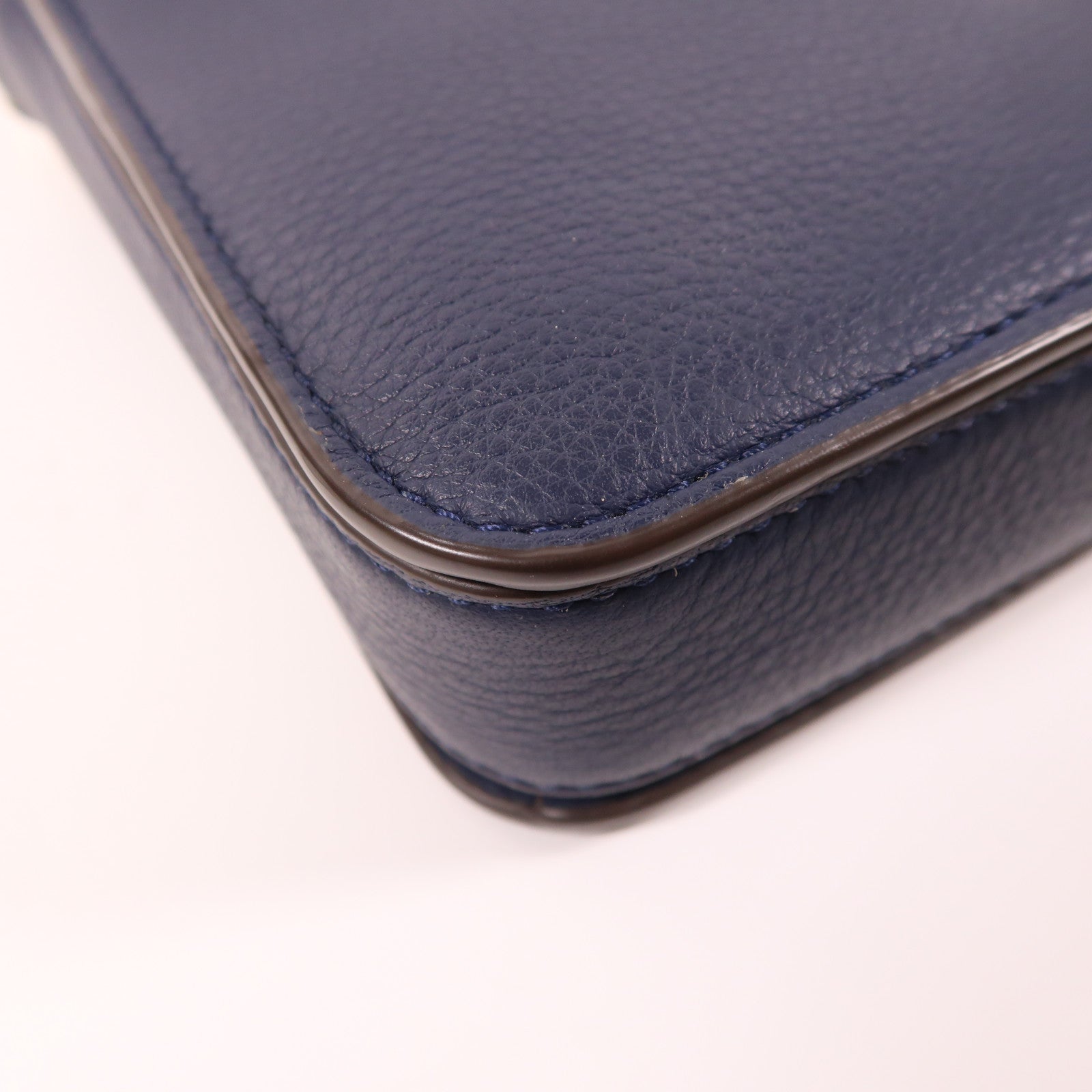 Tory Burch 牛皮皮革2 Way Bag金扣鏈帶手挽肩背兩用袋