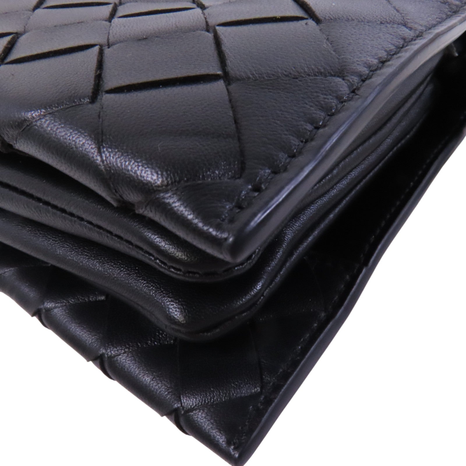BOTTEGA VENETA 織紋皮革Shoulder Bag金扣肩背袋
