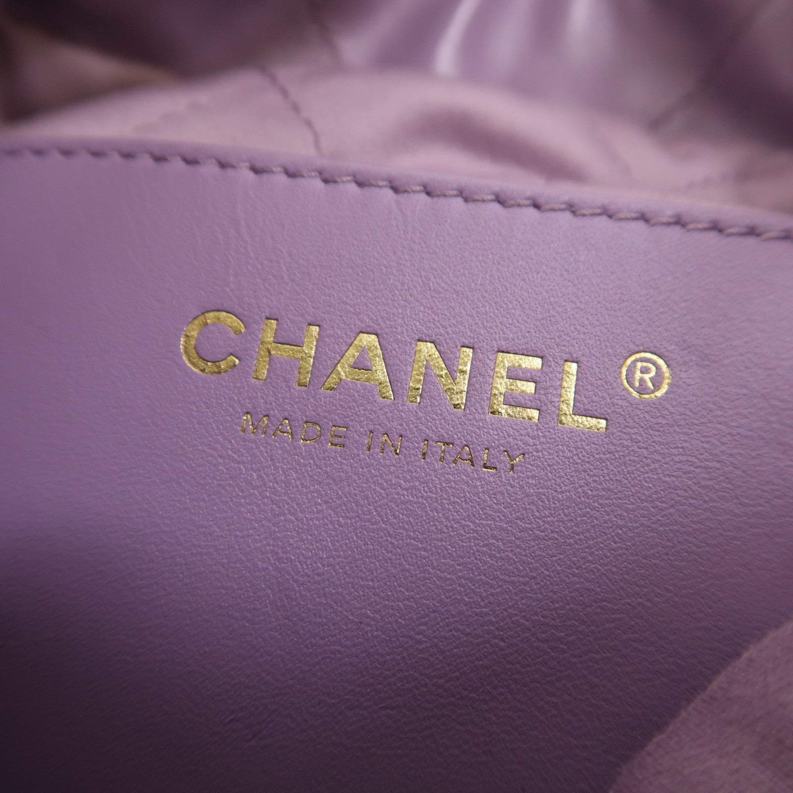 CHANEL 【激減優惠】牛皮皮革Chanel 22 Mini金扣手挽肩背兩用袋