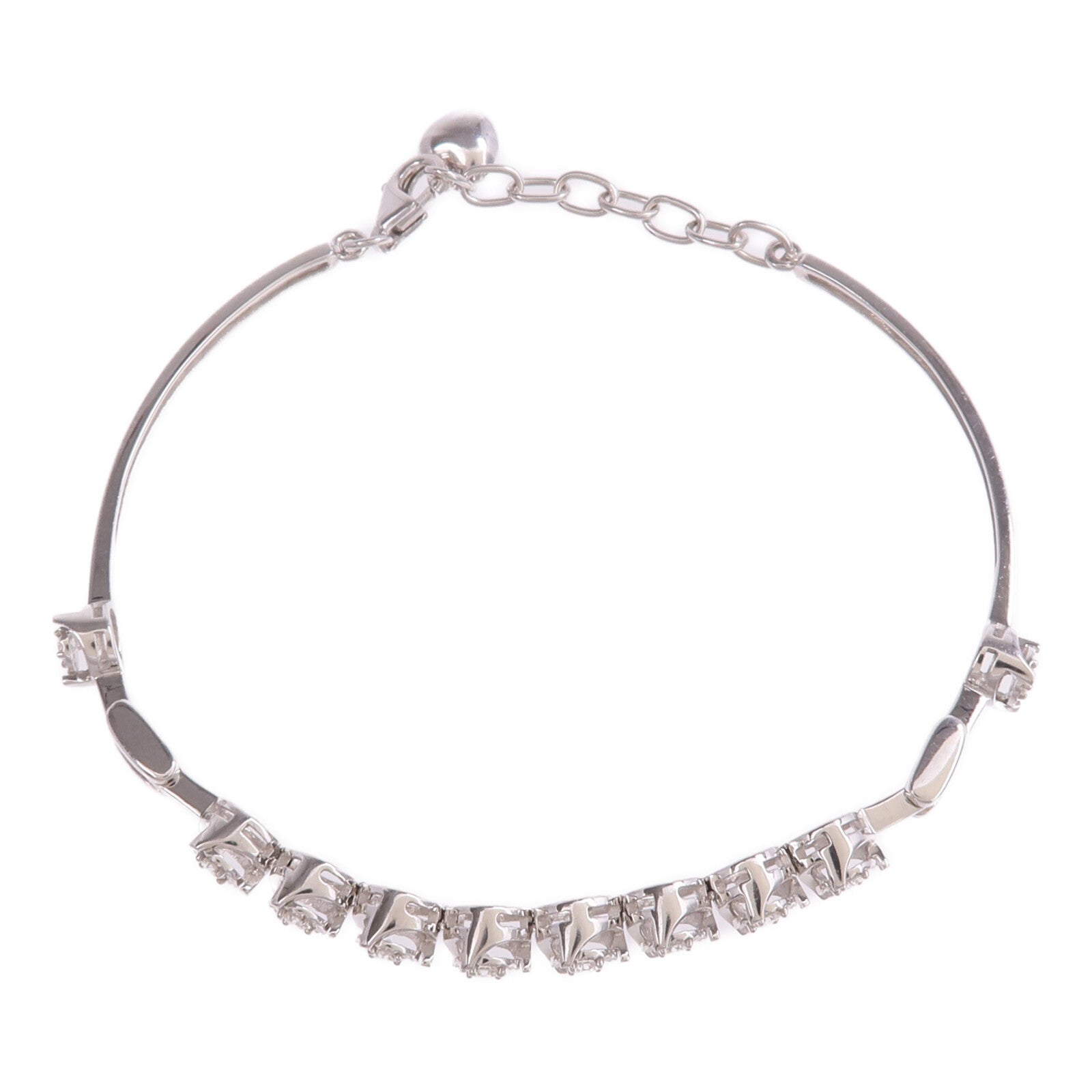 JEWELRY 18K白金Diamond Bracelet鑽石手鏈