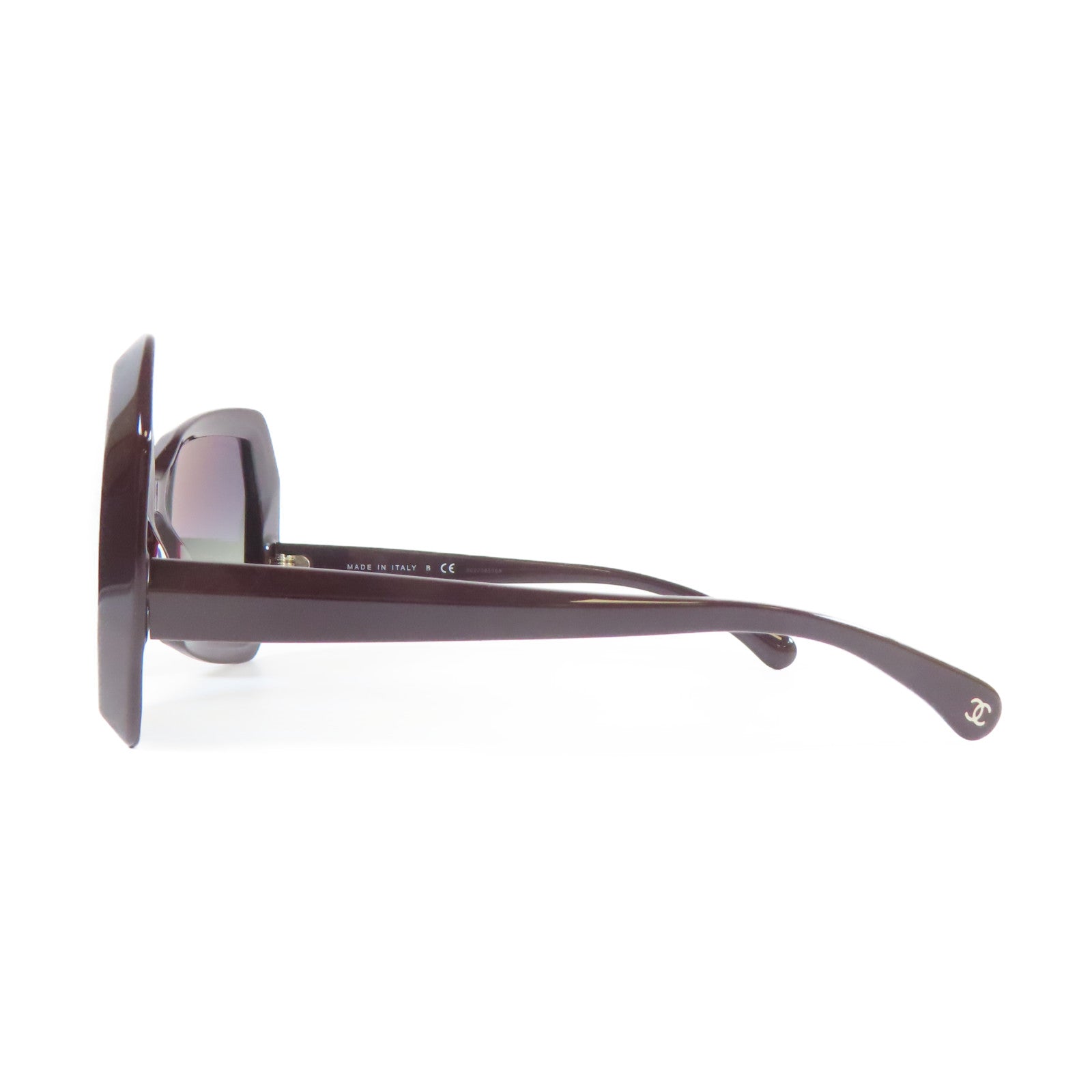 CHANEL 【激減優惠】PVC Sunglass太陽眼鏡深紅色