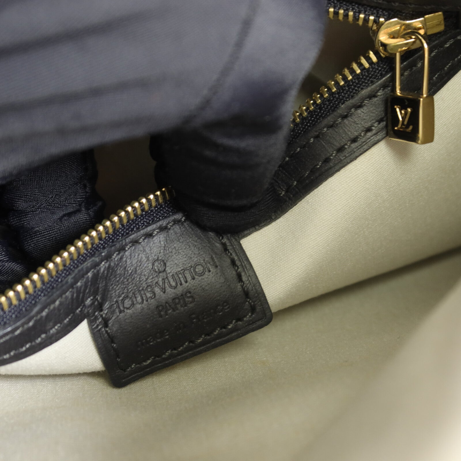 LOUIS VUITTON Mini Lin Mini Francoise手挽袋