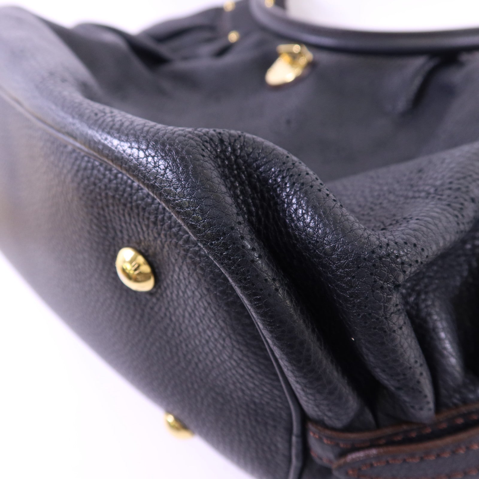 LOUIS VUITTON Mahina Leo L金扣肩背袋