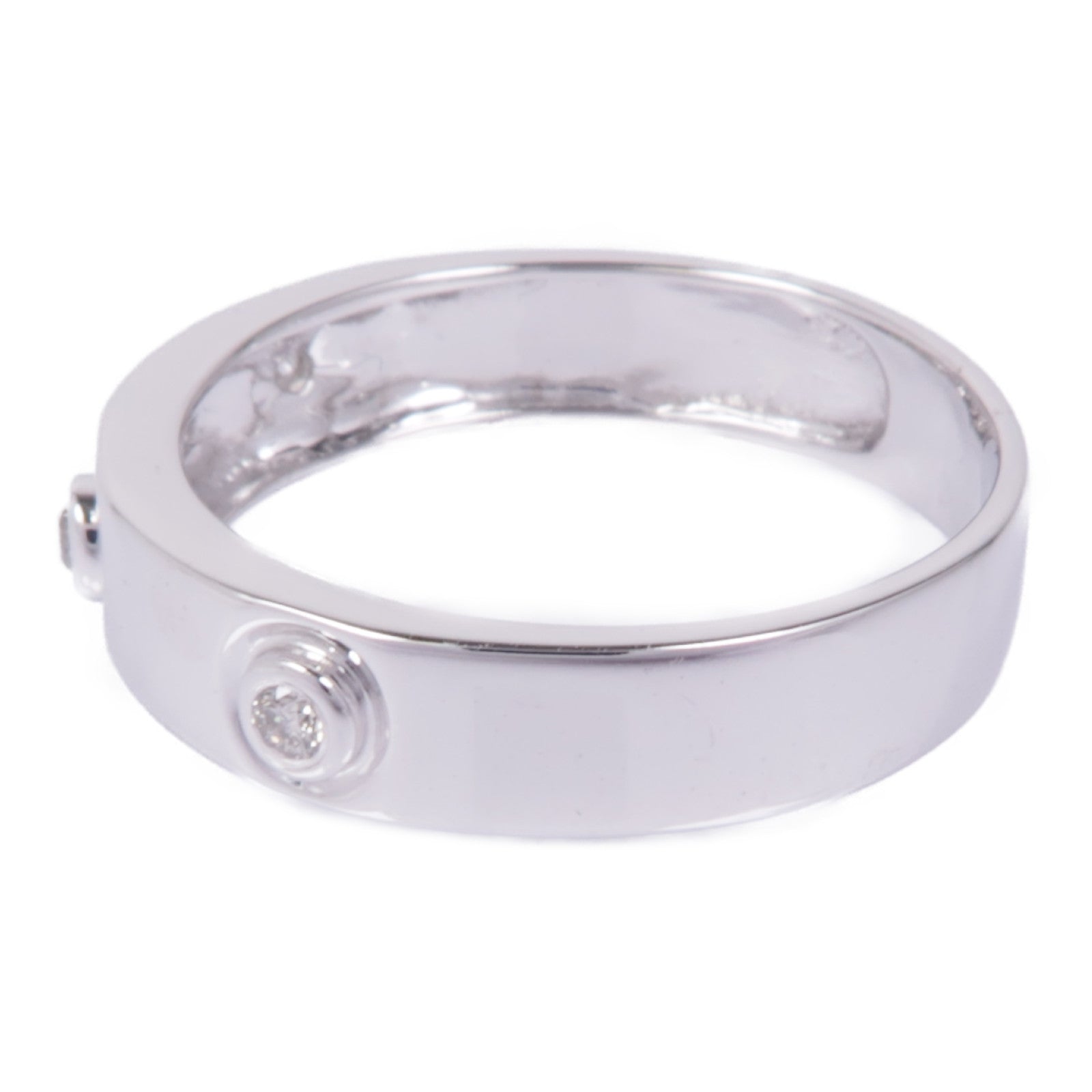 JEWELRY 【激減優惠】14K白金Diamond Ring鑽石戒指US#7.75